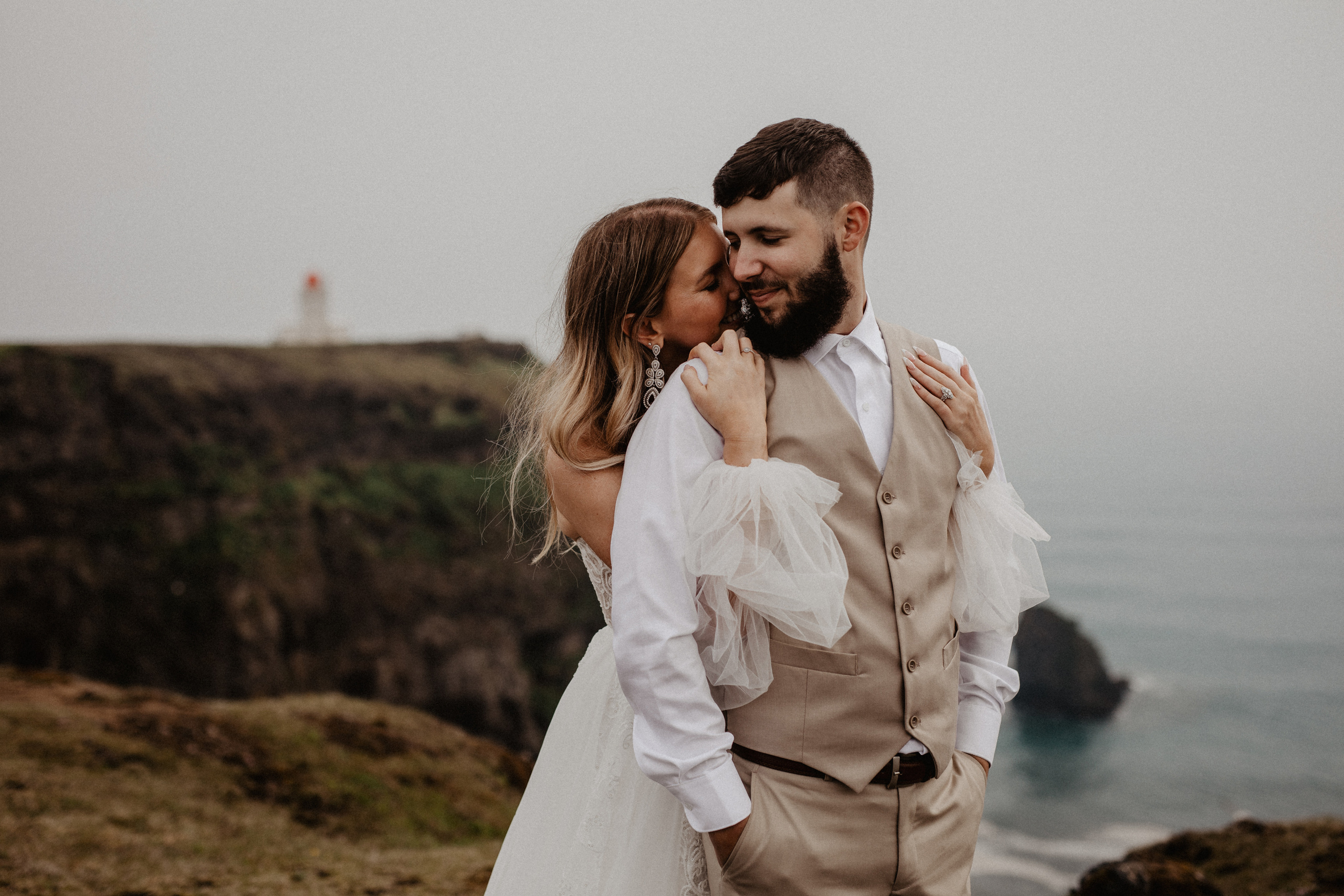 Vow exchanging ceremony in Iceland | Elopement in South Iceland. Iceland elopement photographer & videographer
