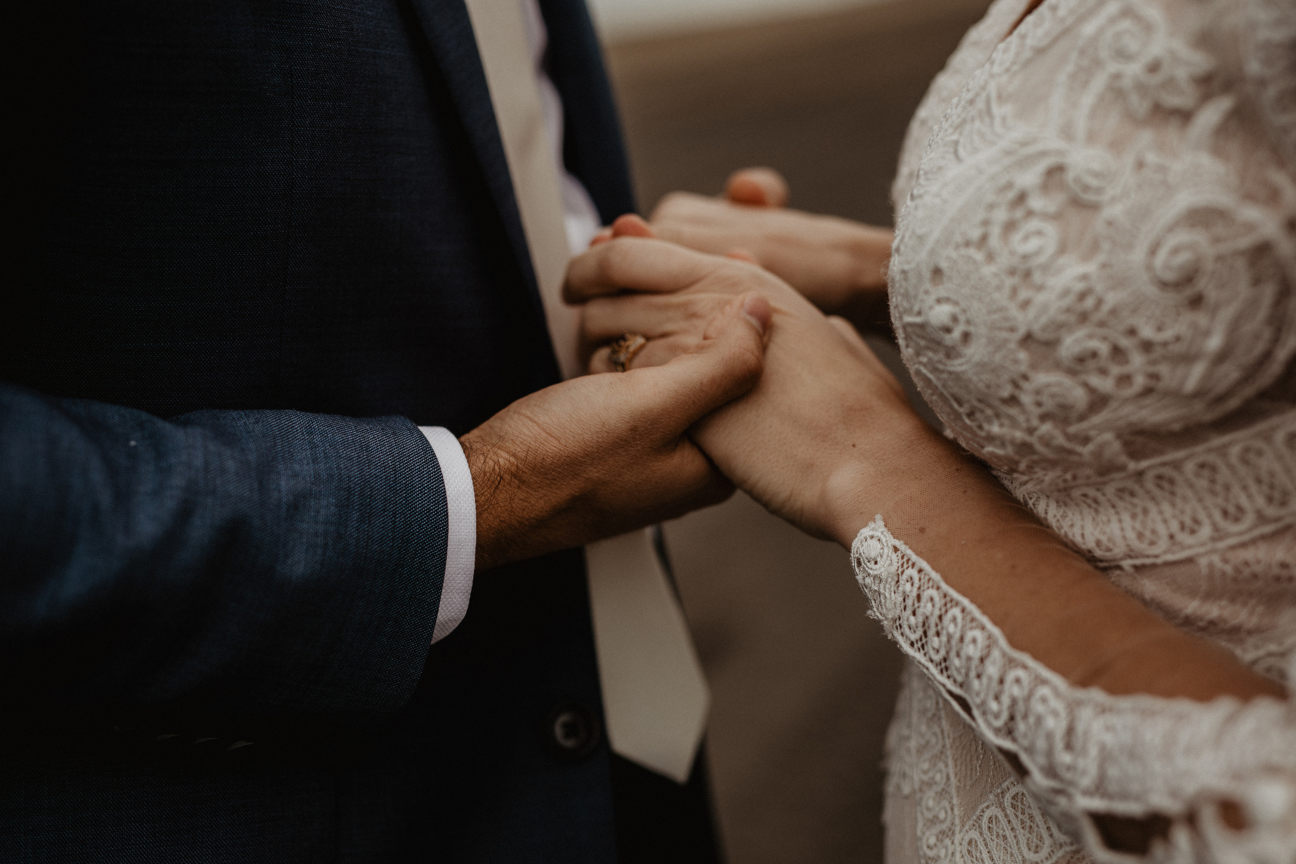 Elopement at Haifoss waterfall. Iceland elopement photographer & videographer