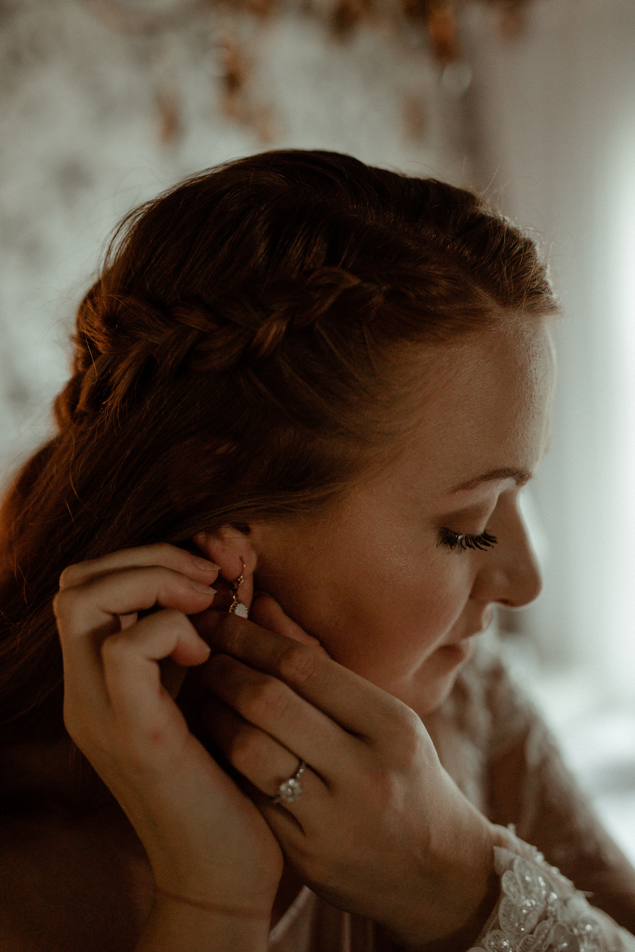 Ceremony at secret waterfall Iceland. Iceland elopement photographer & videographer
