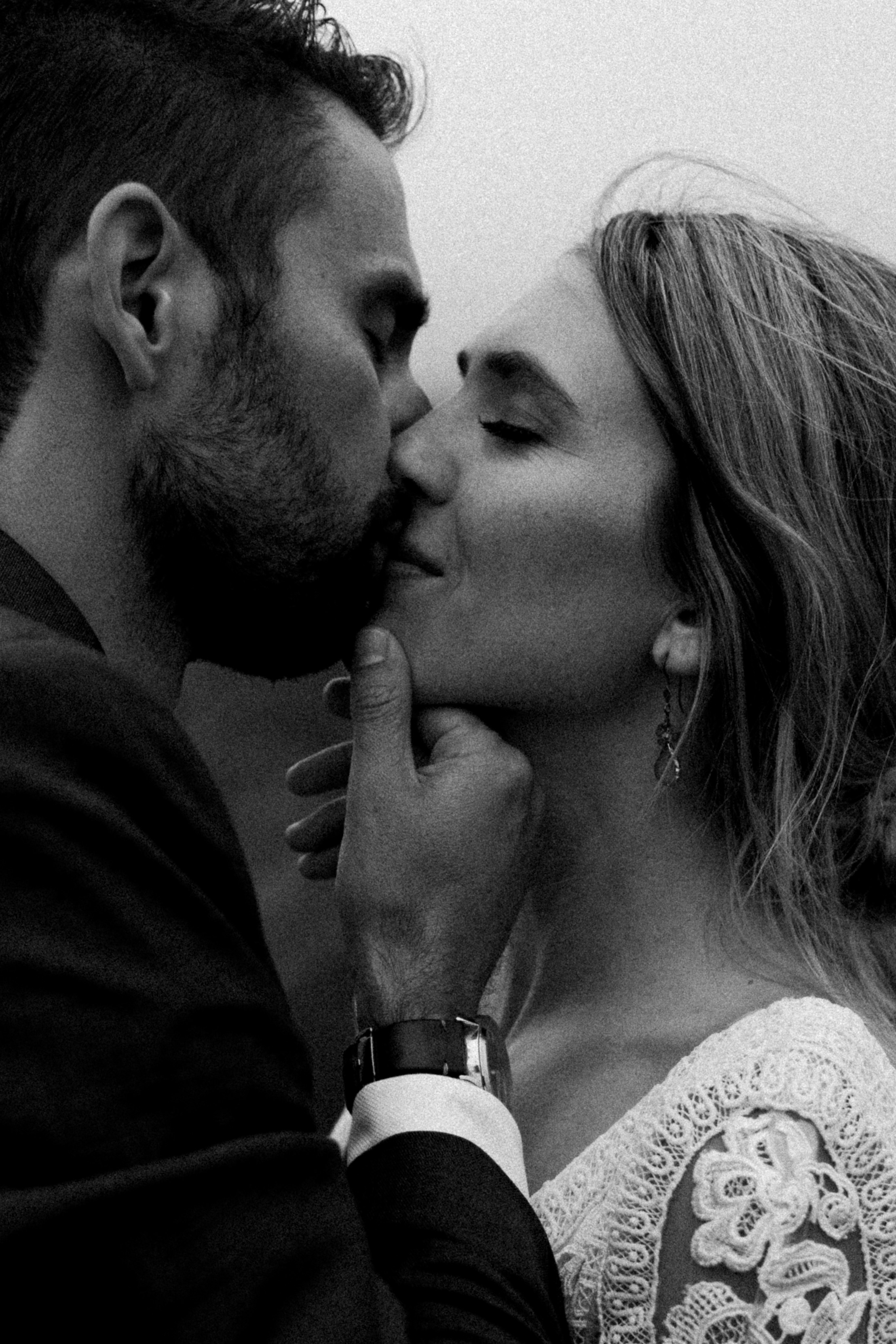 Elopement at Haifoss waterfall. Iceland elopement photographer & videographer