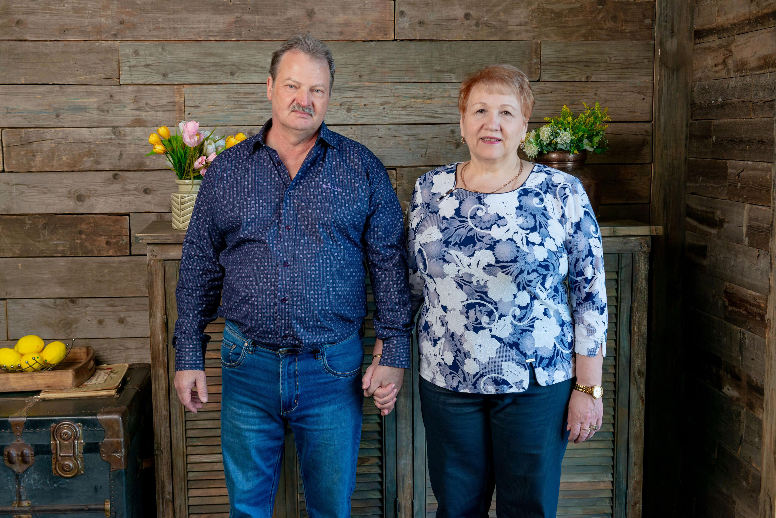 Photosession of a married couple in the studio. FOTÓGRAFO MÉXICO QUINTANA ROO