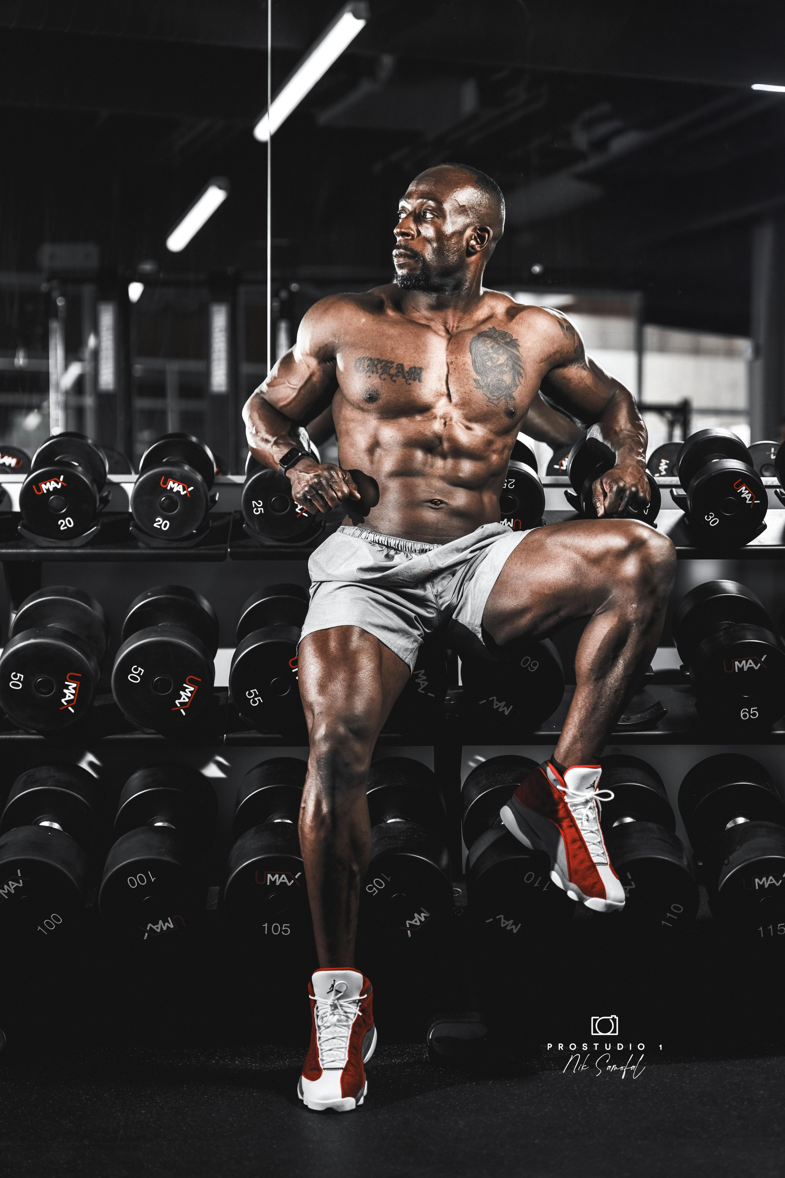 Exclusive Gym Photoshoots. Photo & Video Production Studio #1