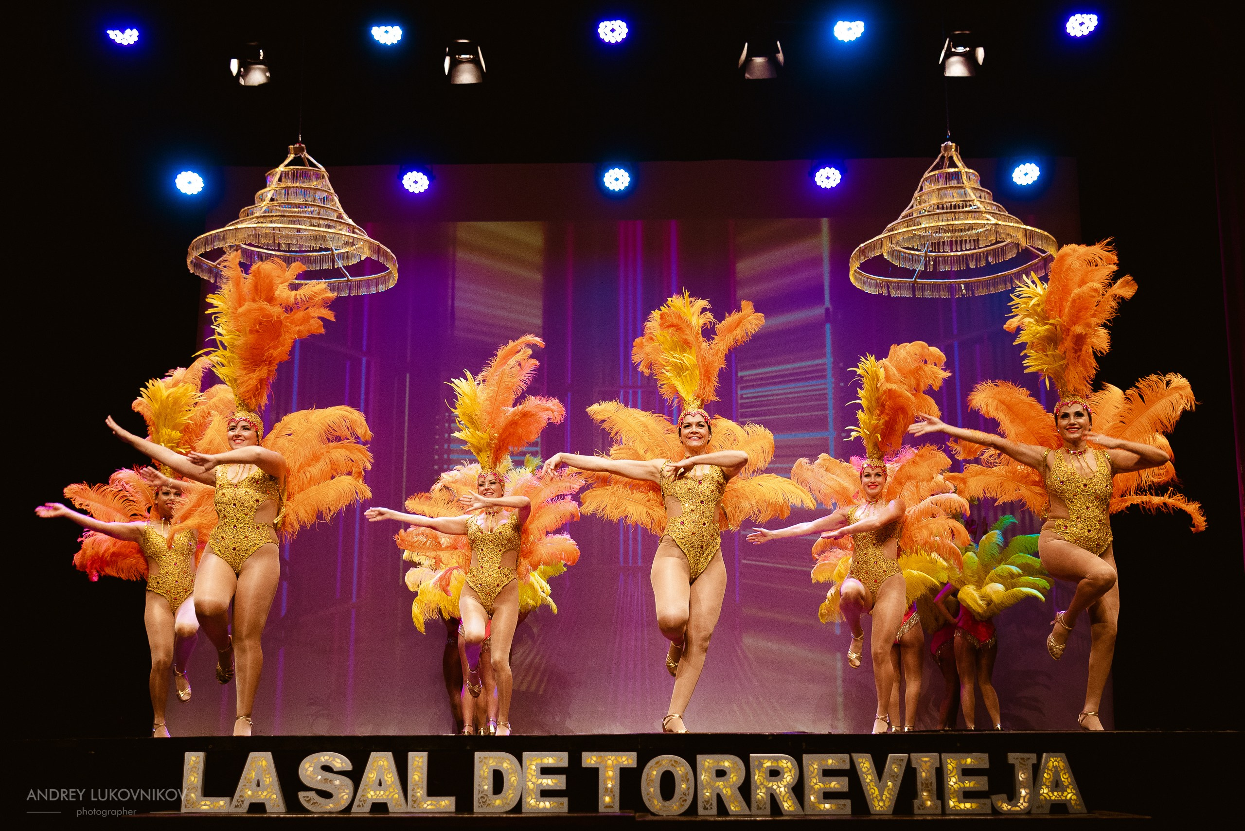 Reportaje fotográfico y rodaje entre bastidores del concierto de La Sal de Torrevieja en España