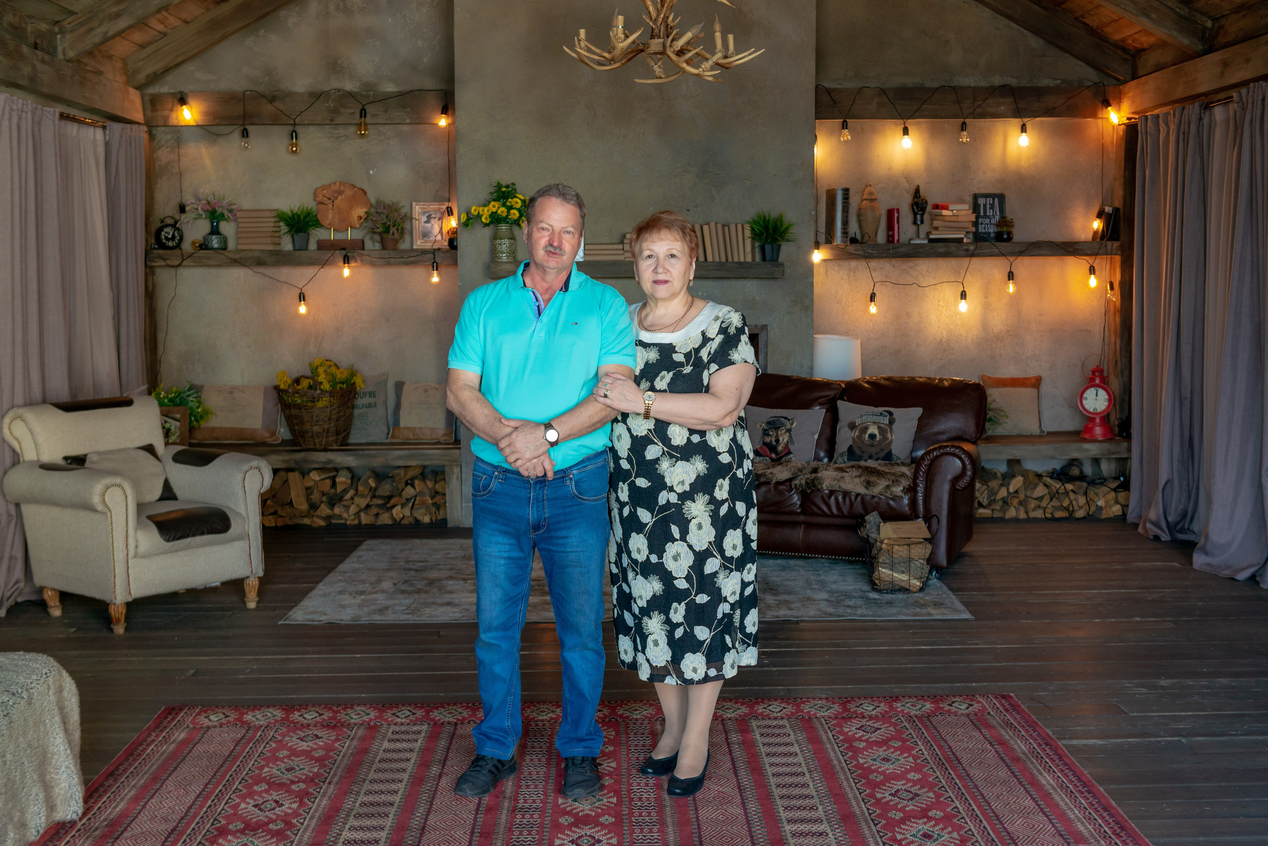 Photosession of a married couple in the studio. FOTÓGRAFO MÉXICO QUINTANA ROO