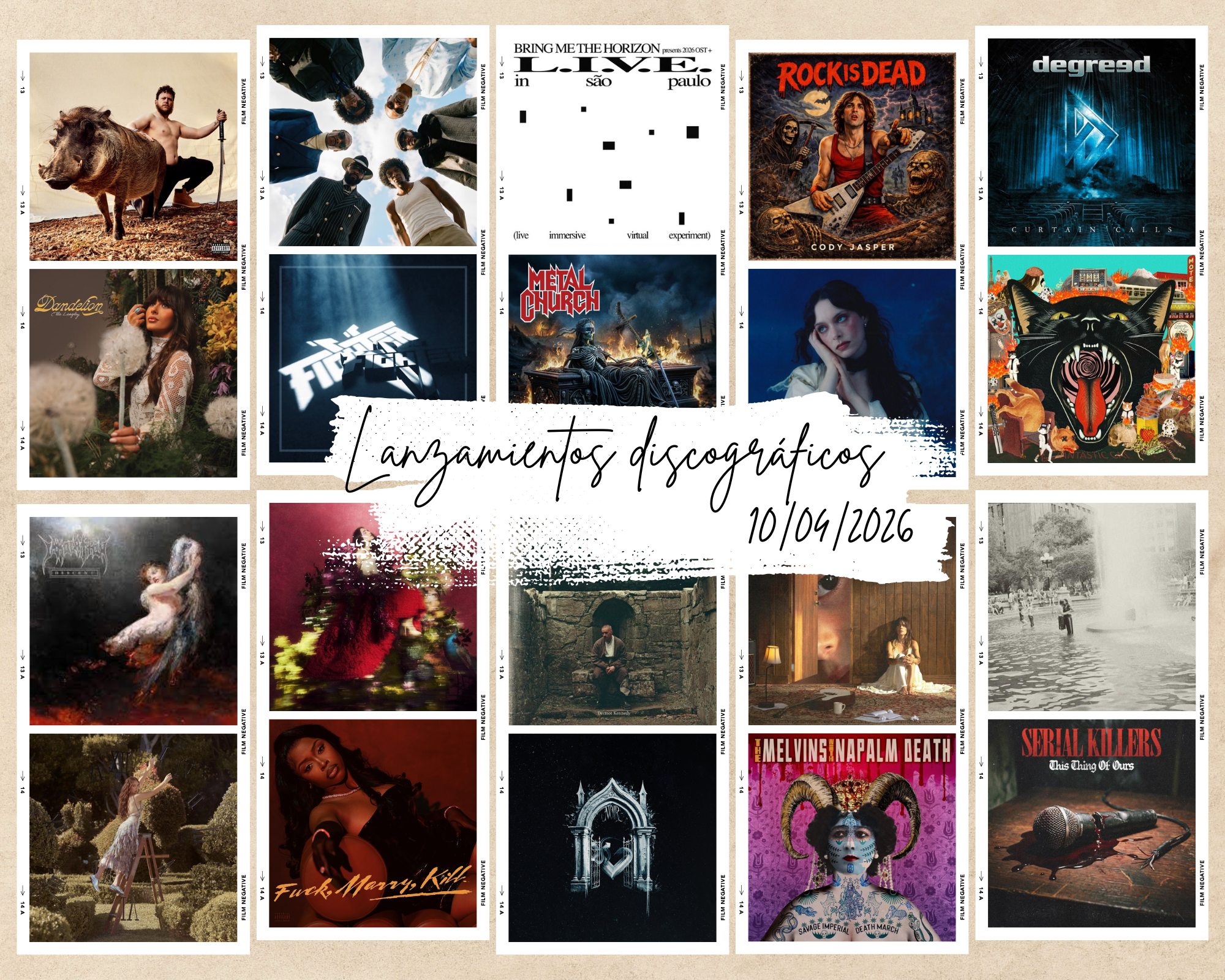 Самые интересные предстоящие выходы альбомов: 10 апреля 2026 года | FOTKAI