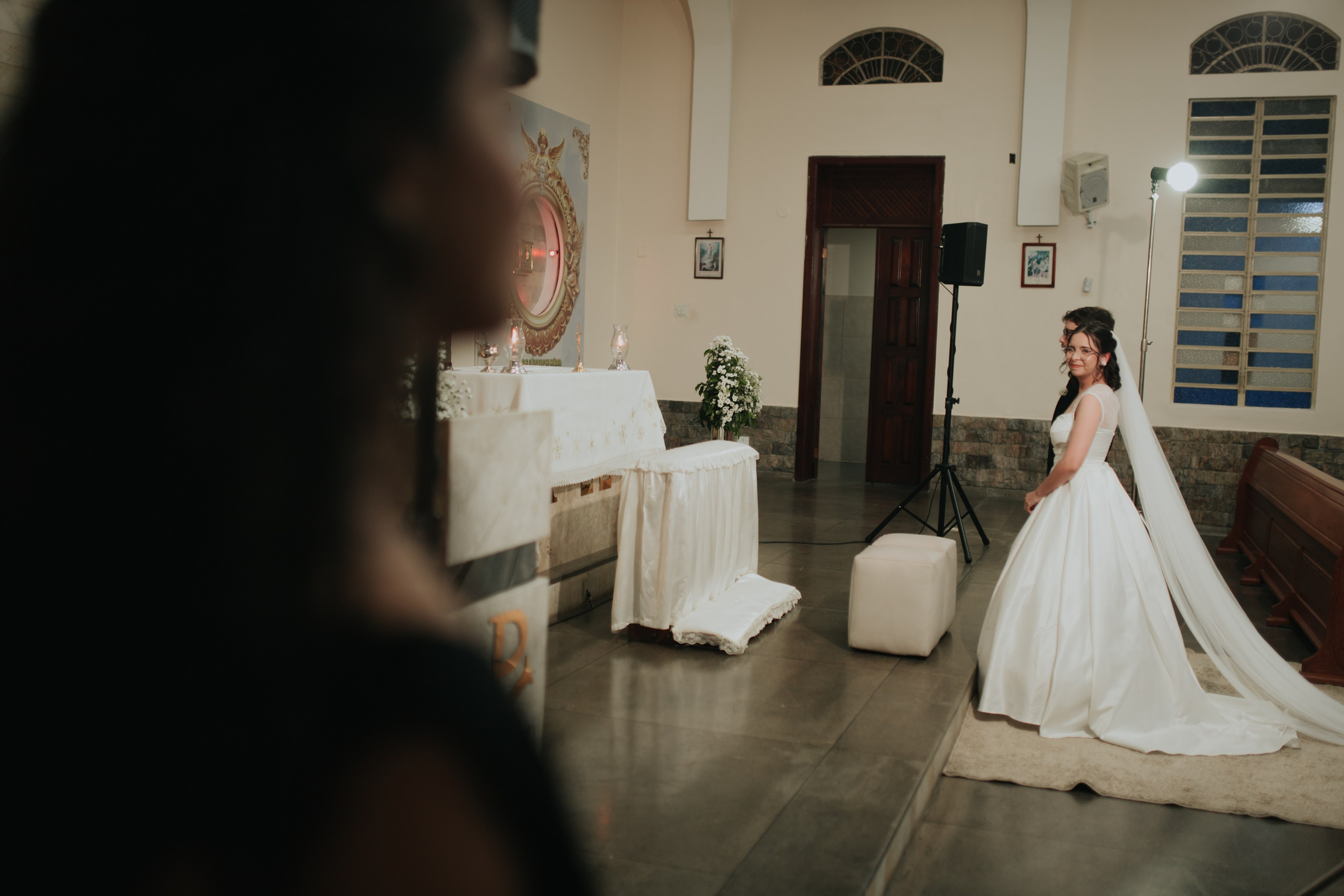 Ana e José — Capela Nossa Senhora do Perpétuo Socorro — Manaus, Amazonas. Fotógrafo de Casamentos em Manaus — Leandro Santos