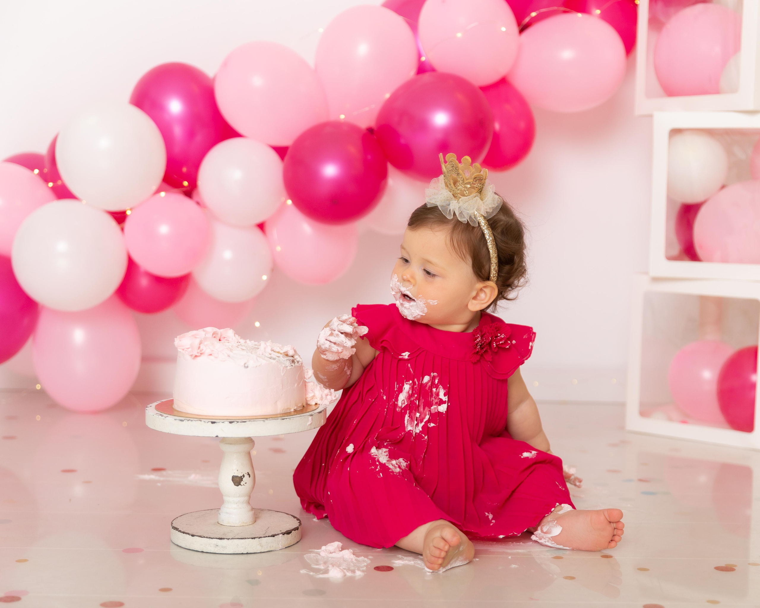 Smash cake или «Первый тортик». Фотограф в Испании ( Аликанте, Торревьеха, Бенидорм )