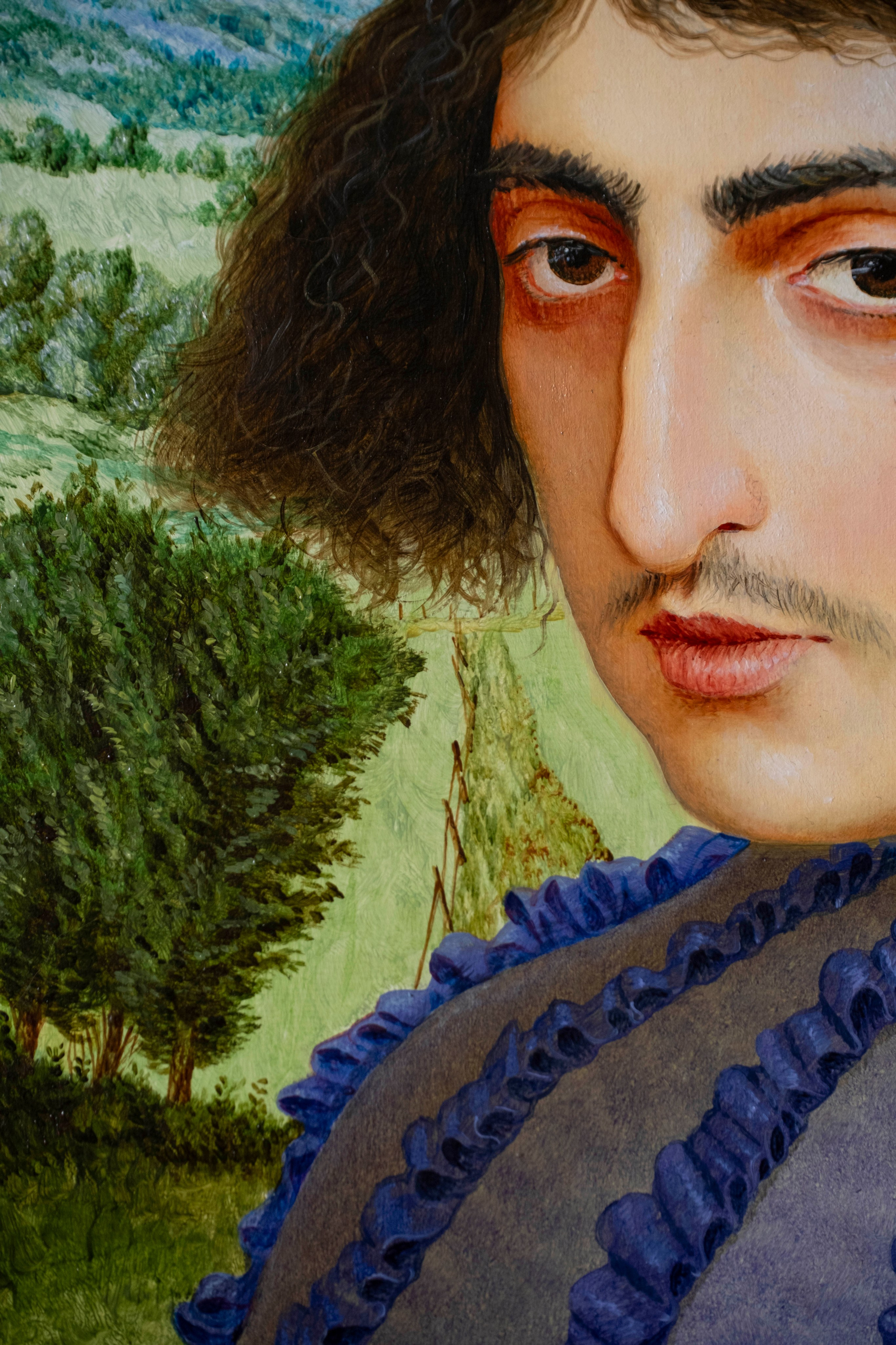 Lilac portrait. Paul Rog