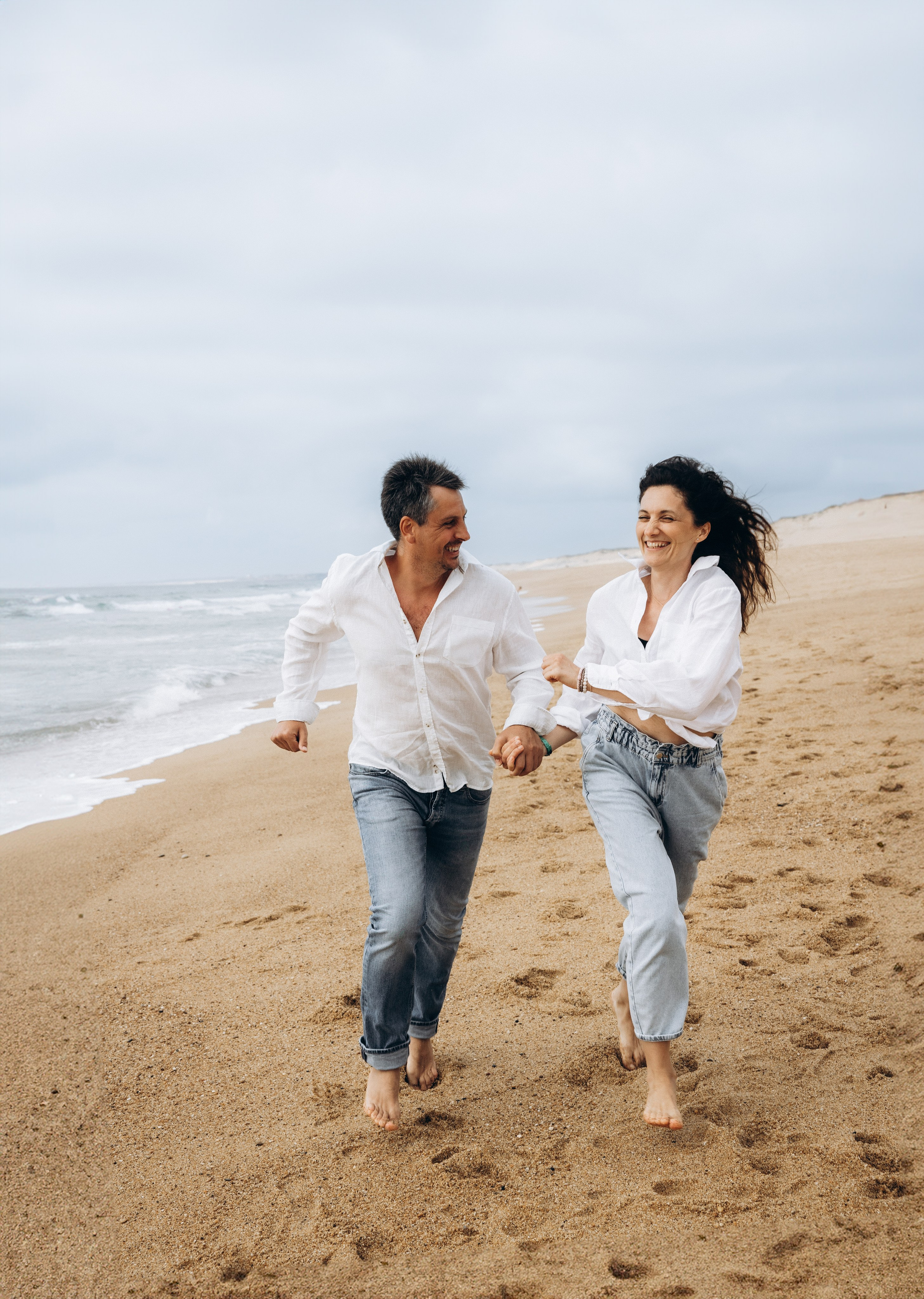Семейная фотосессия на океане. Labenne Ocean Beach 2024. Евгения Смирнова — Ваш фотограф в Тулузе и на юго-западе Франции