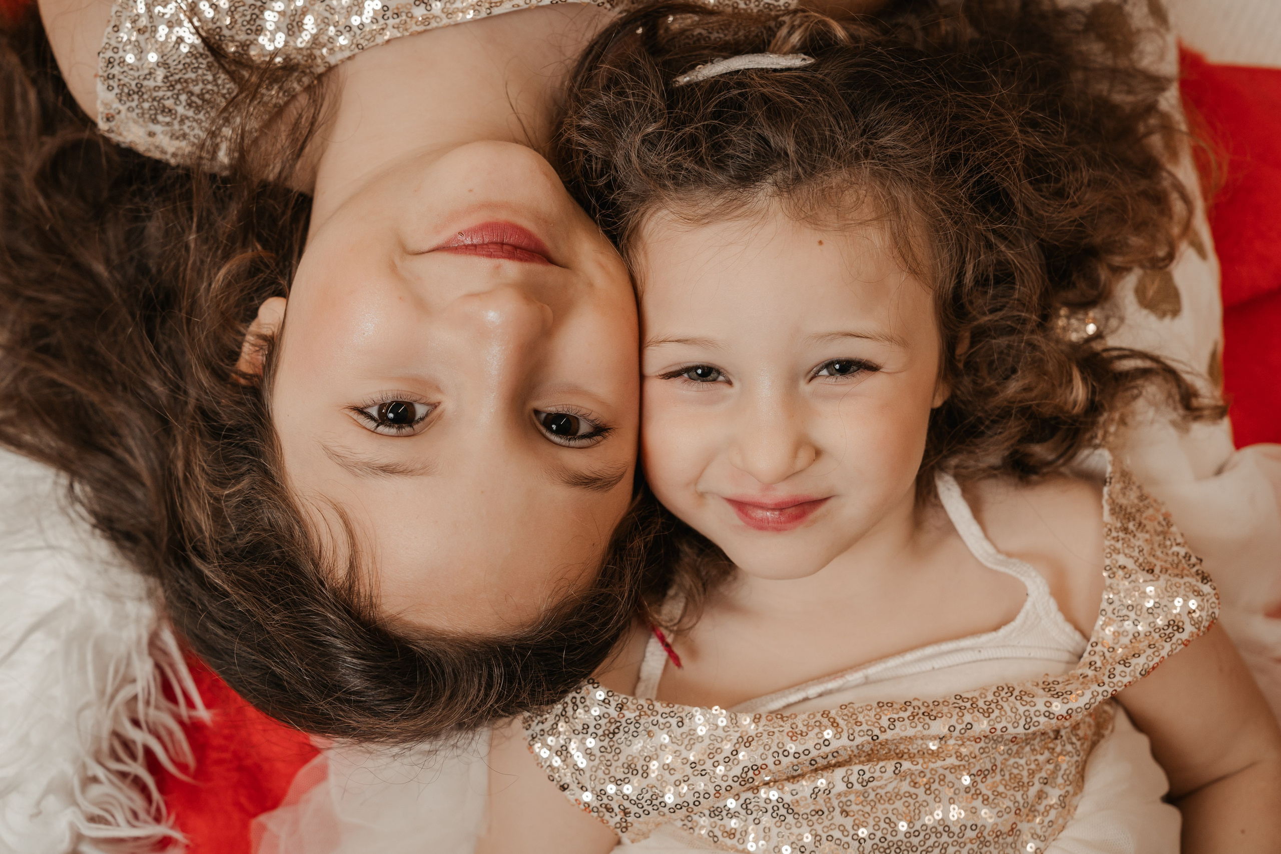 Mini sessione natalizia 2025 bambini Pomezia