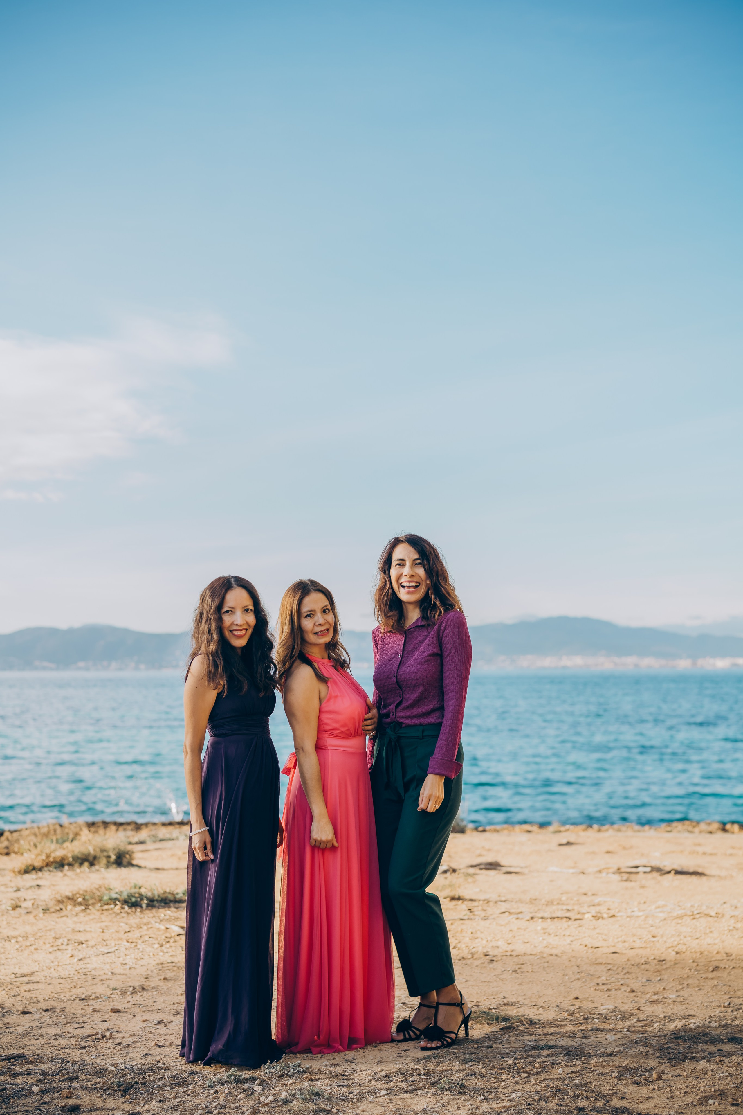 Brenda and friends. Photographer in Mallorca