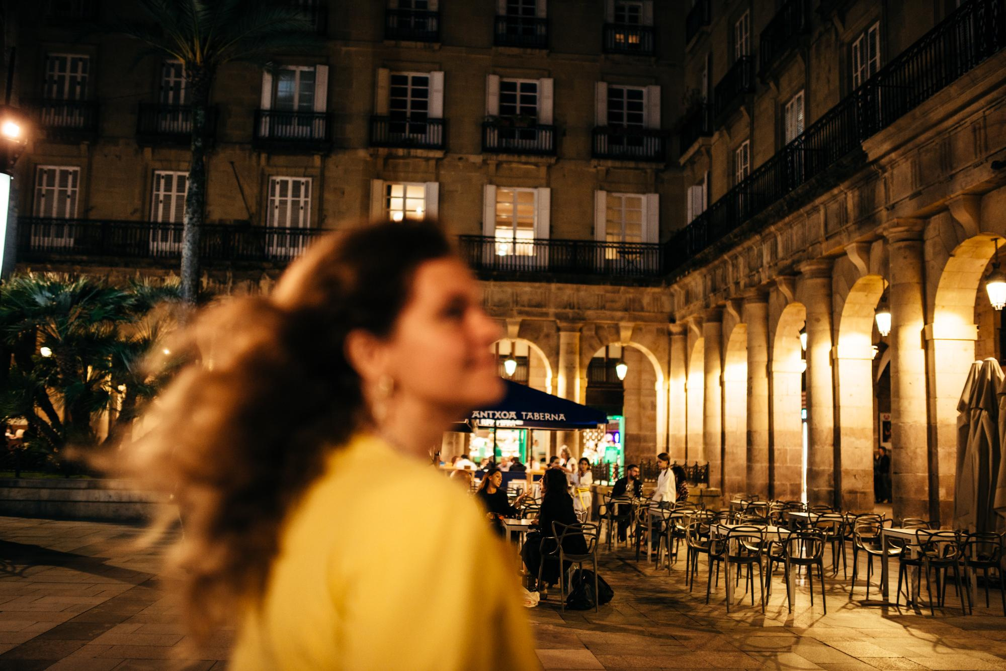 Daria, foto paseo por Bilbao. Photographer in Bilbao Irina Makou