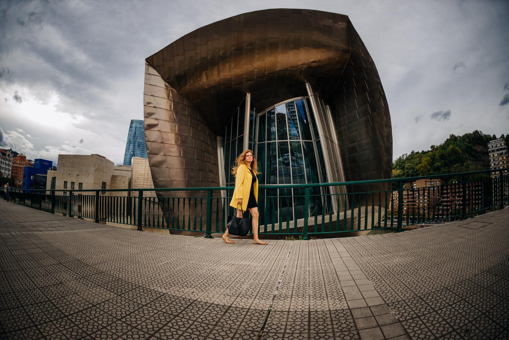 Daria, foto paseo por Bilbao. Photographer in Bilbao Irina Makou