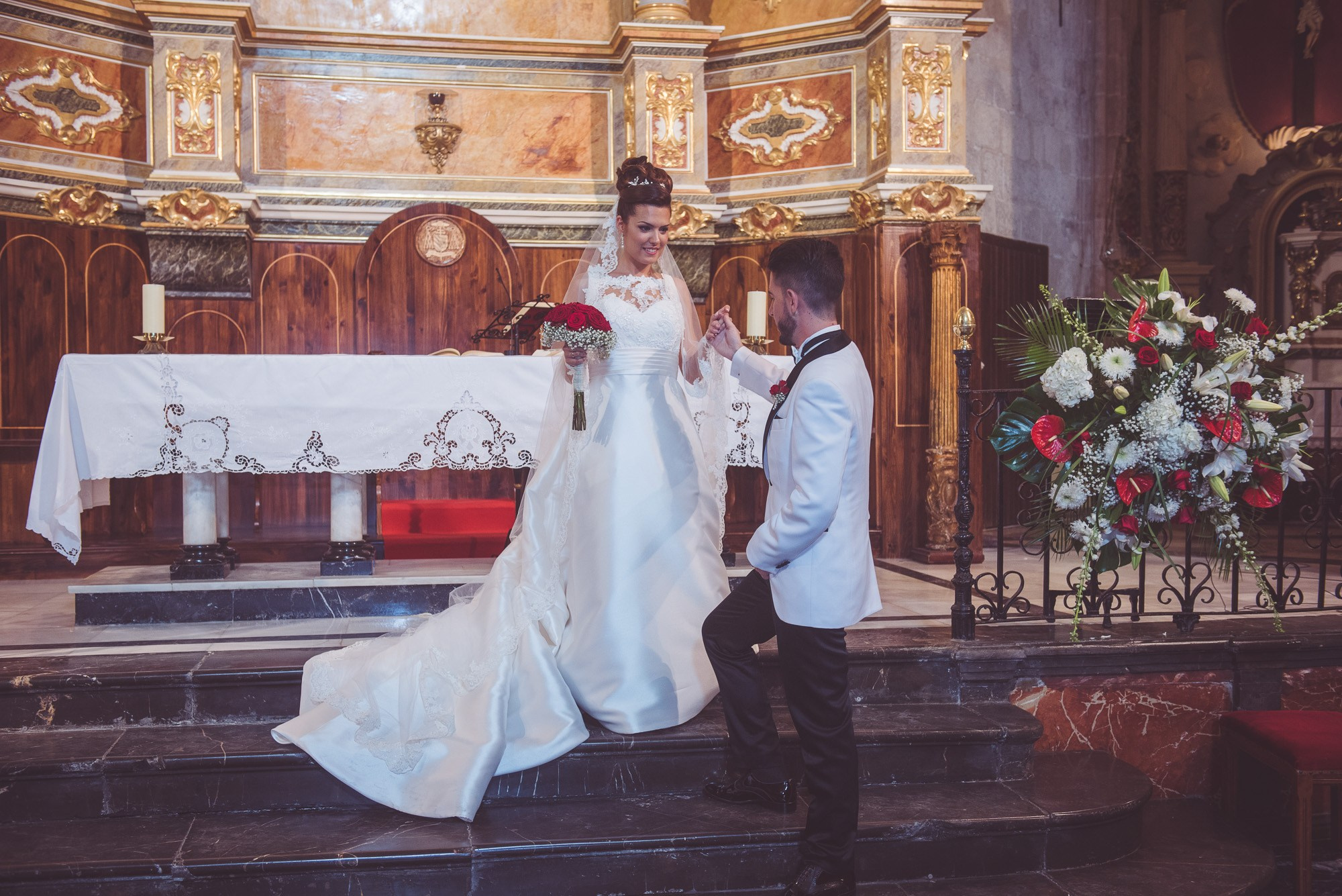 Boda de Héctor y Sheila · Templo del Salvador, Requena · Javier Poveda