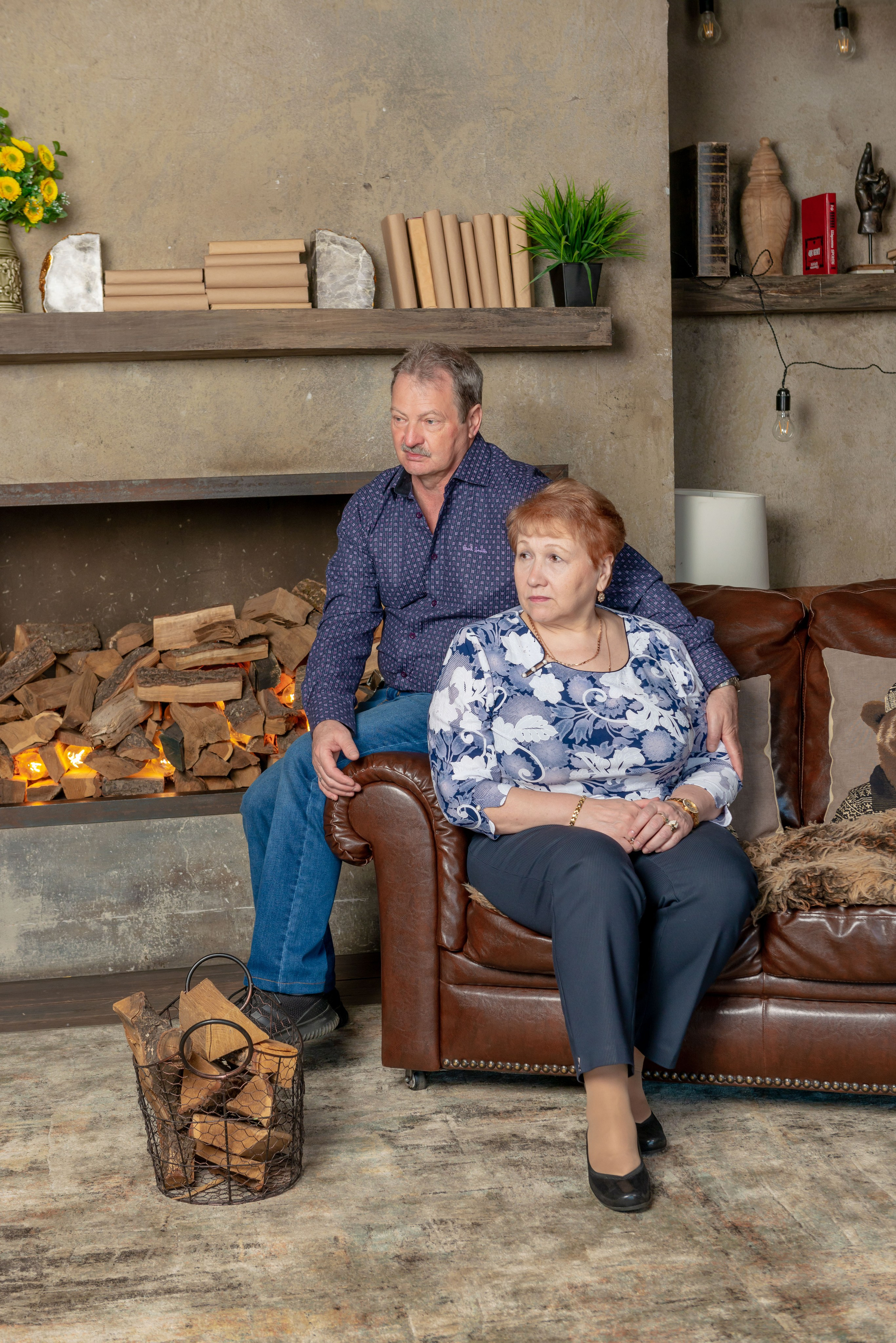 Photosession of a married couple in the studio. FOTÓGRAFO MÉXICO QUINTANA ROO