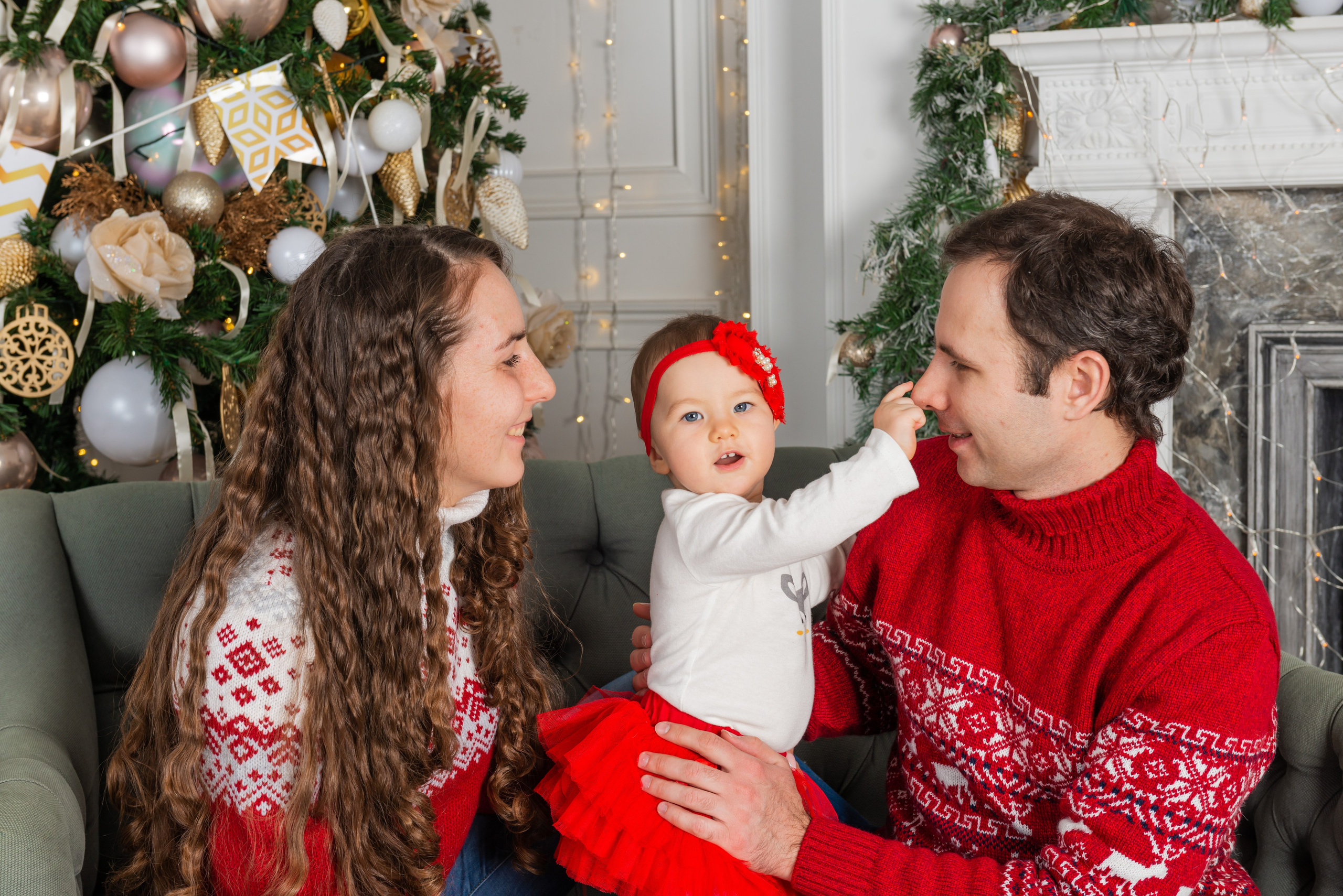 Семейная фотосессия с детьми в студии. FOTÓGRAFO MÉXICO QUINTANA ROO
