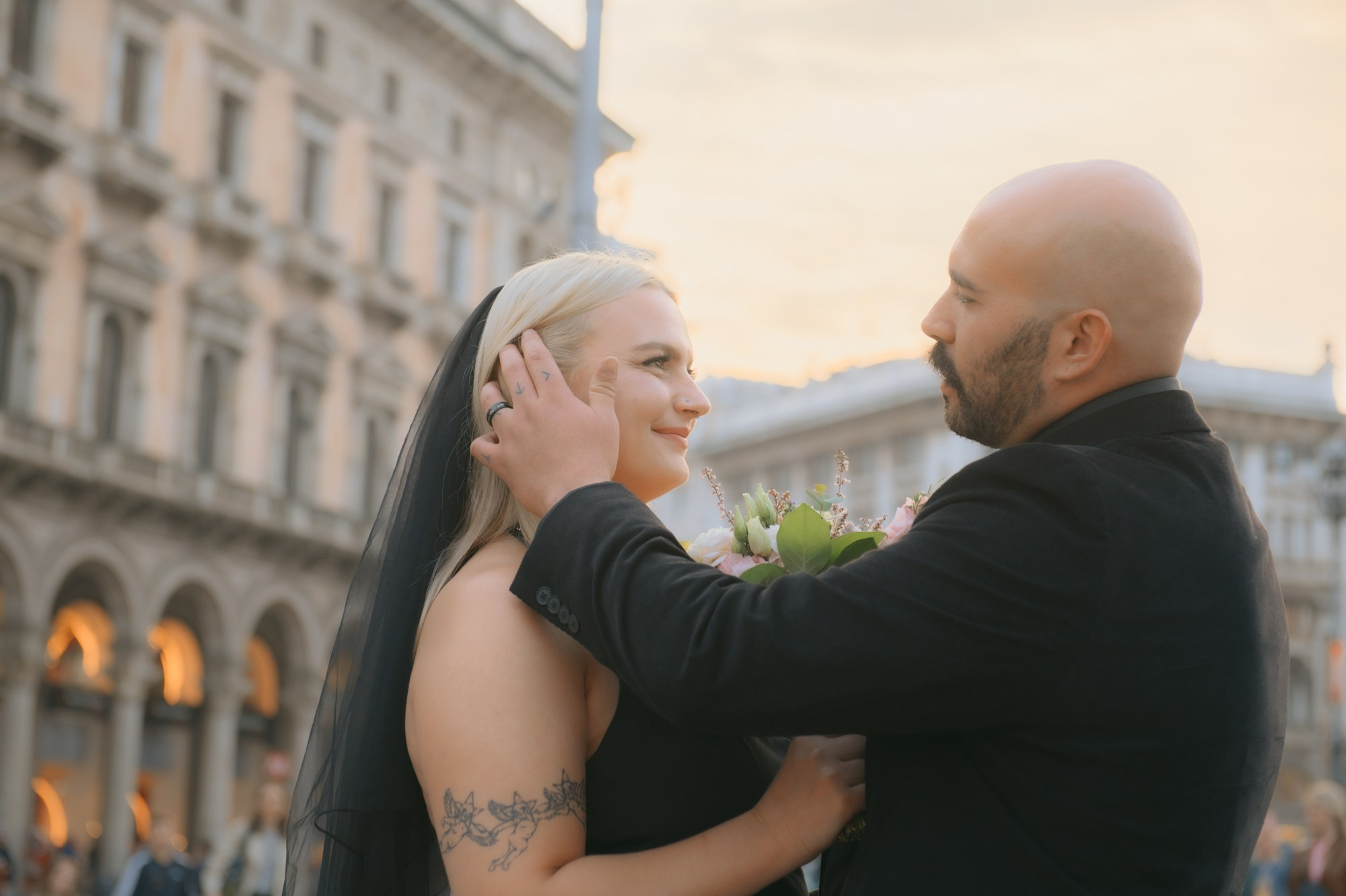 Italian elopment. Anastasiia Buchinskaia Photographer in Milan