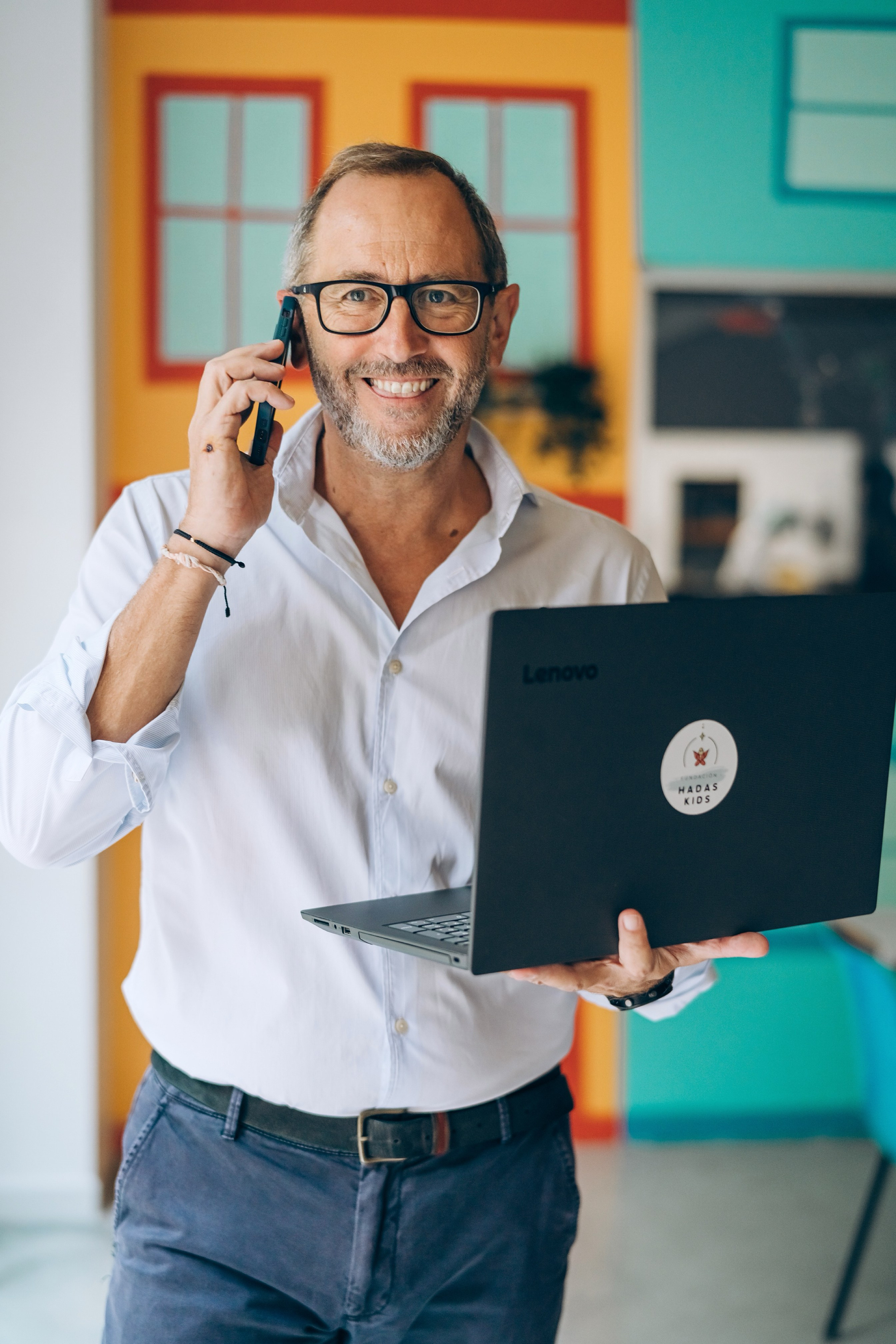 Portrait for the web site. Photographer in Mallorca