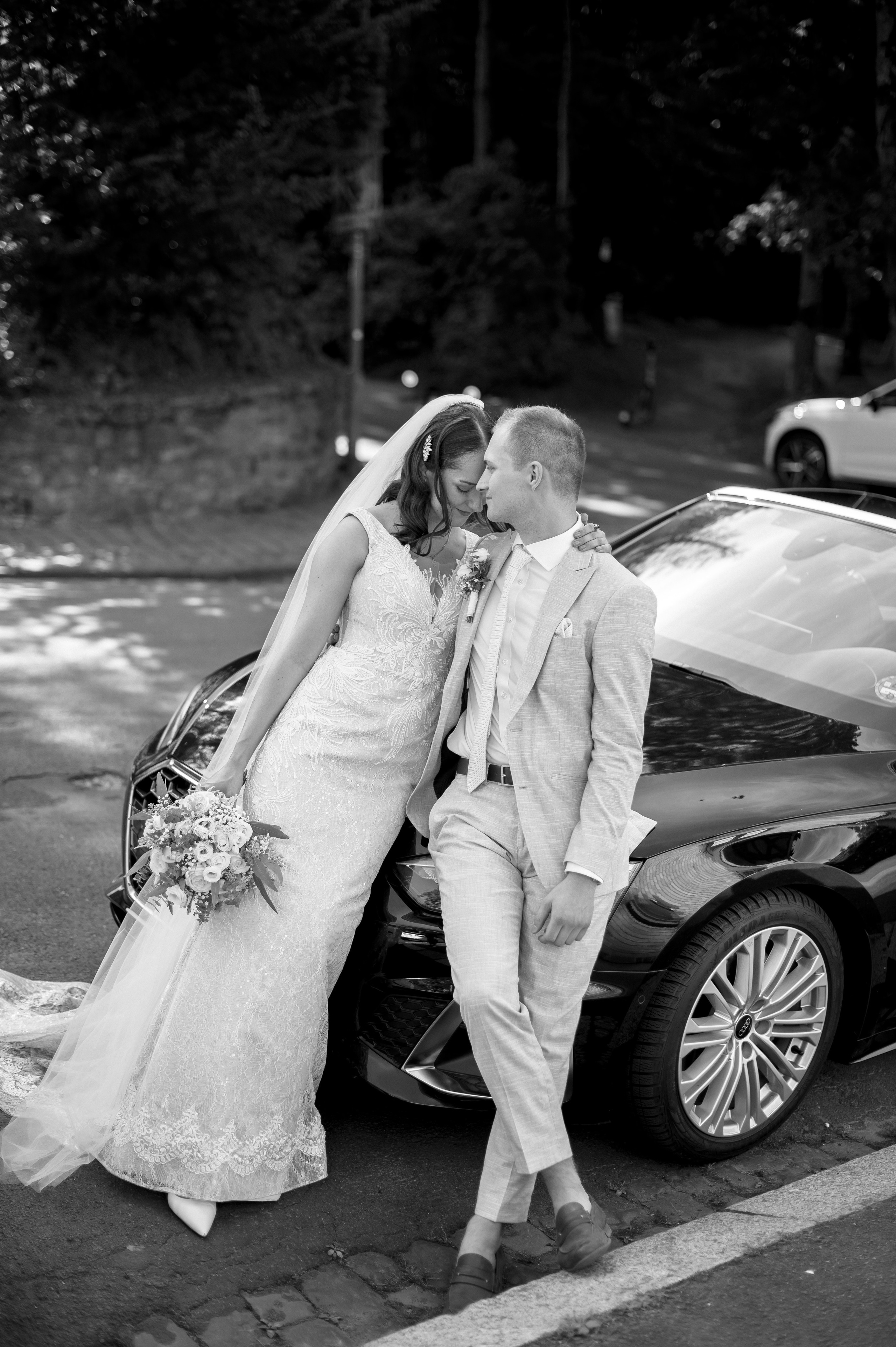 Hochzeitsfotografie in Wiesbaden | Rathaus, Neroberg & Weinberge