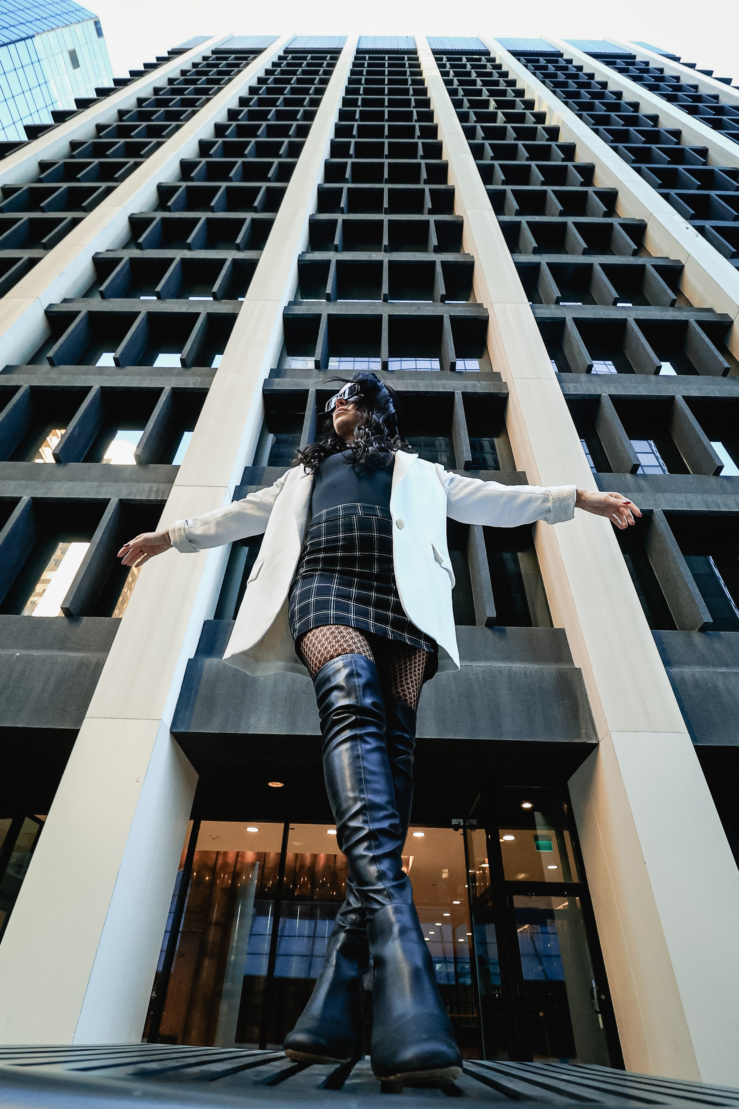 Spinning Vibes: DJ.Cloud11’s Dynamic Photoshoot in Calgary. ProFly.club — Professional aerial filming in Calgary