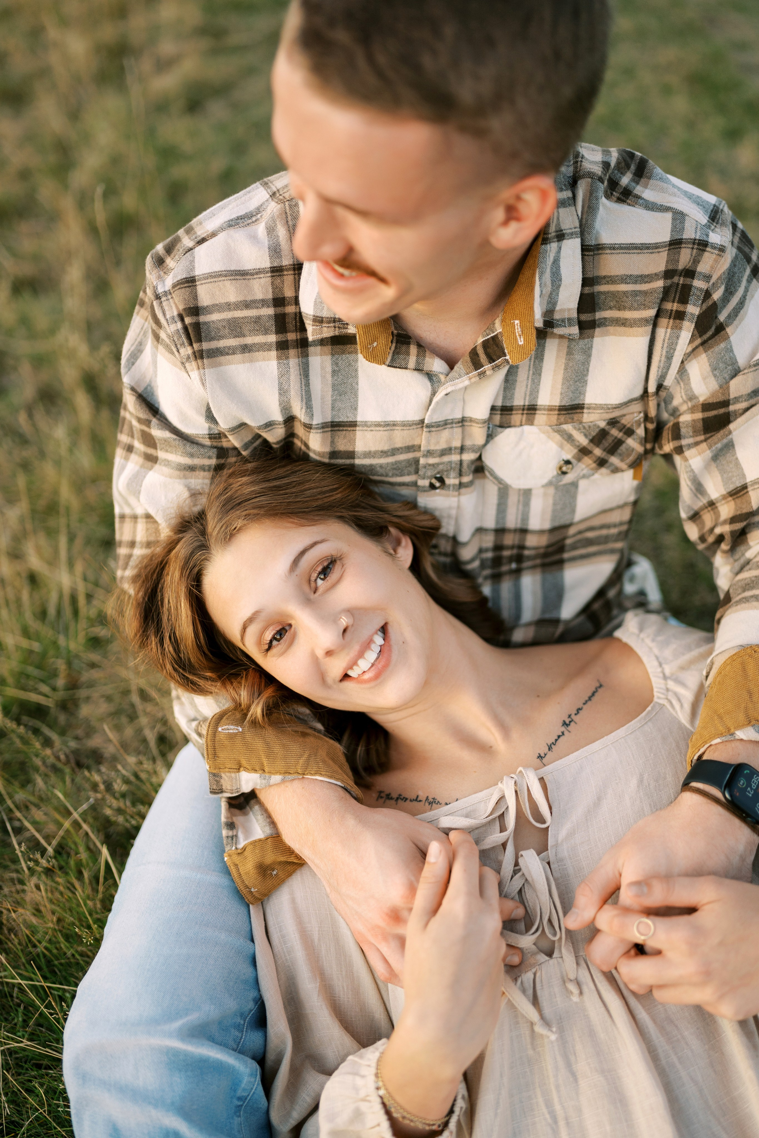 A story of incredible love at sunset. September 2024. Tacoma, Chambers Bay Golf Course. EVAN ARISTOV WEDDING PHOTOGRAPHY — Seattle Wedding Photographer