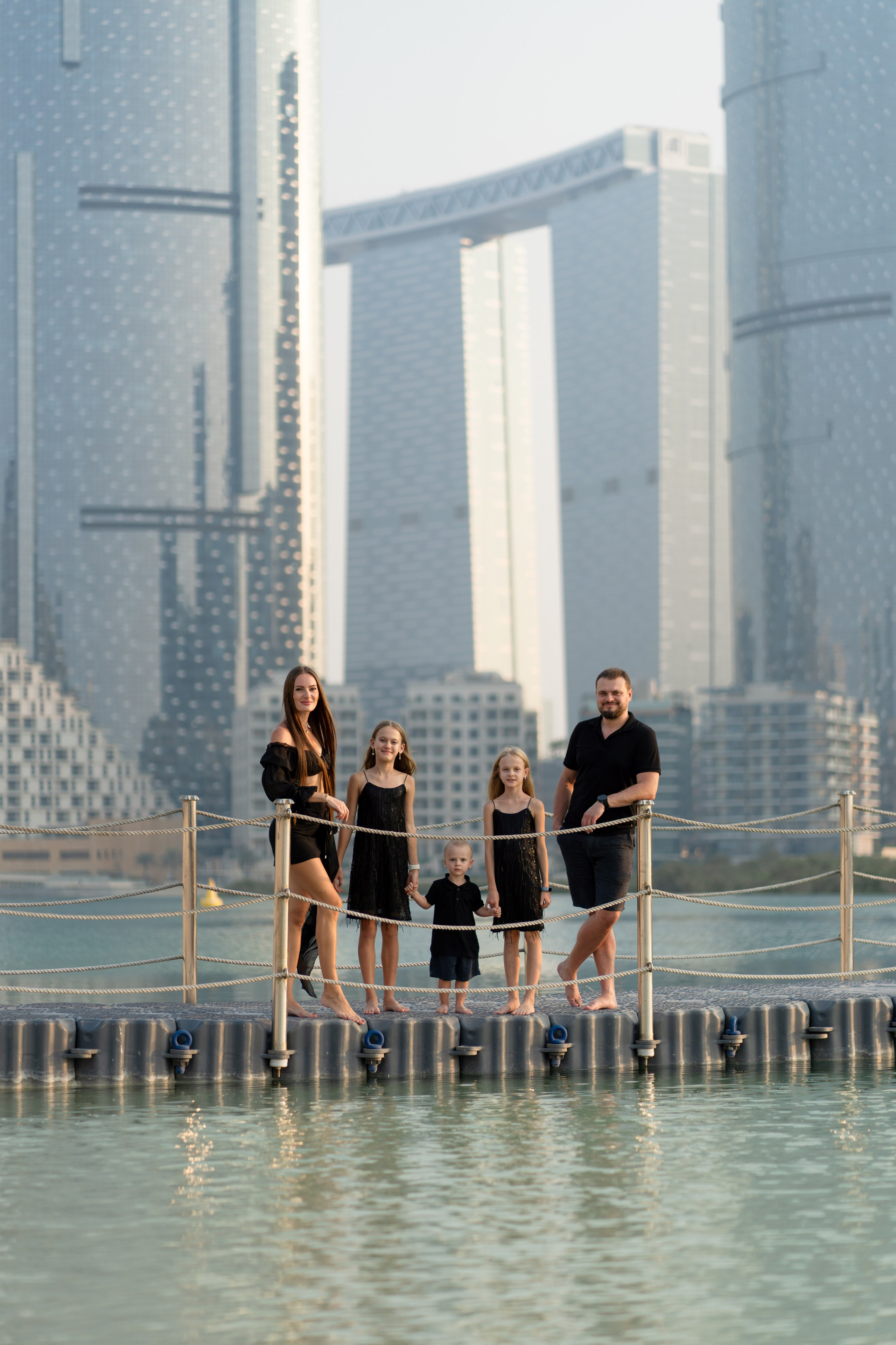 Фотосессия на пляже Reem Central Park/ Reem island Abu Dhabi. Фотограф в Абу Даби Марина