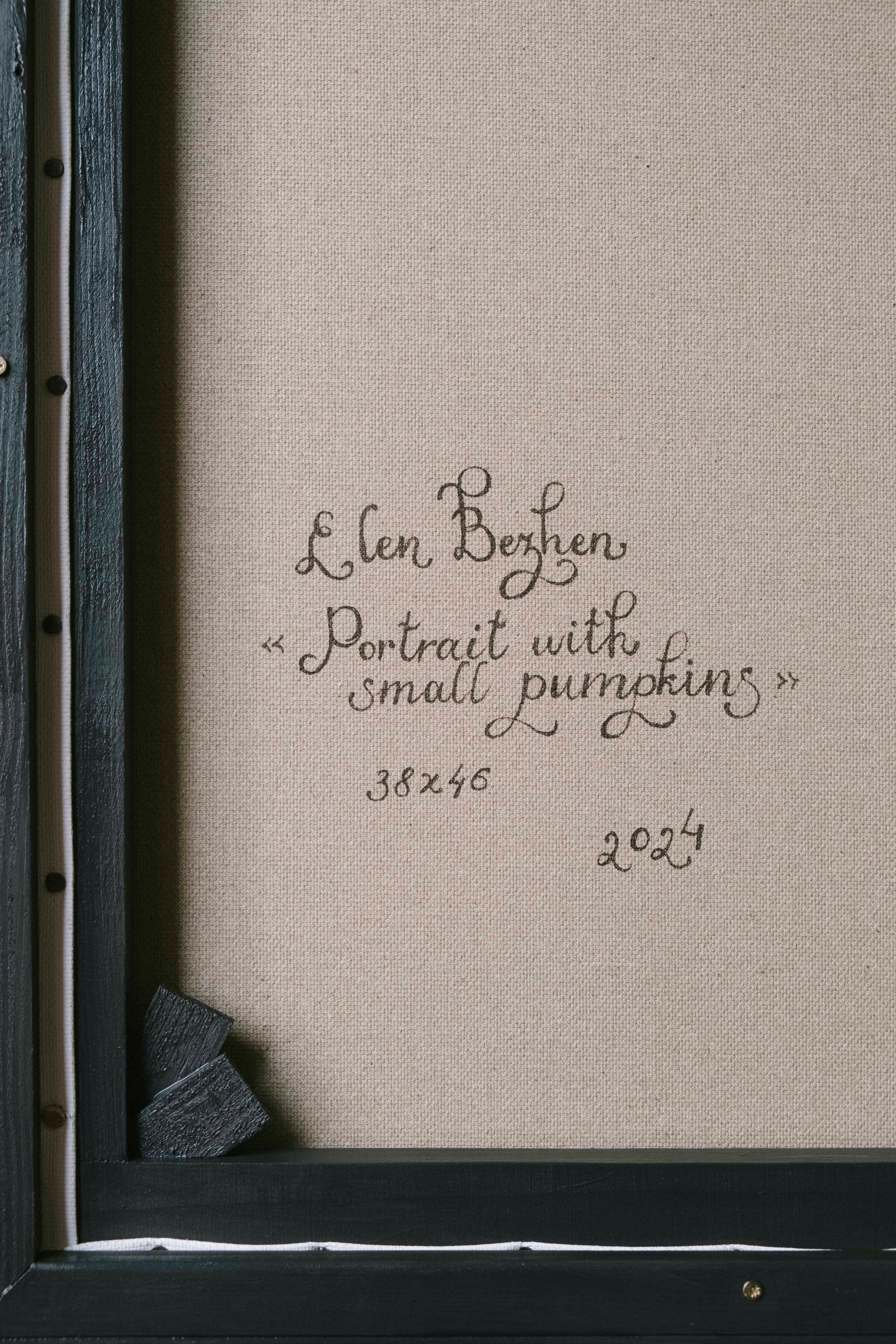 Portrait with Small Pumpkins. ELEN BEZHEN