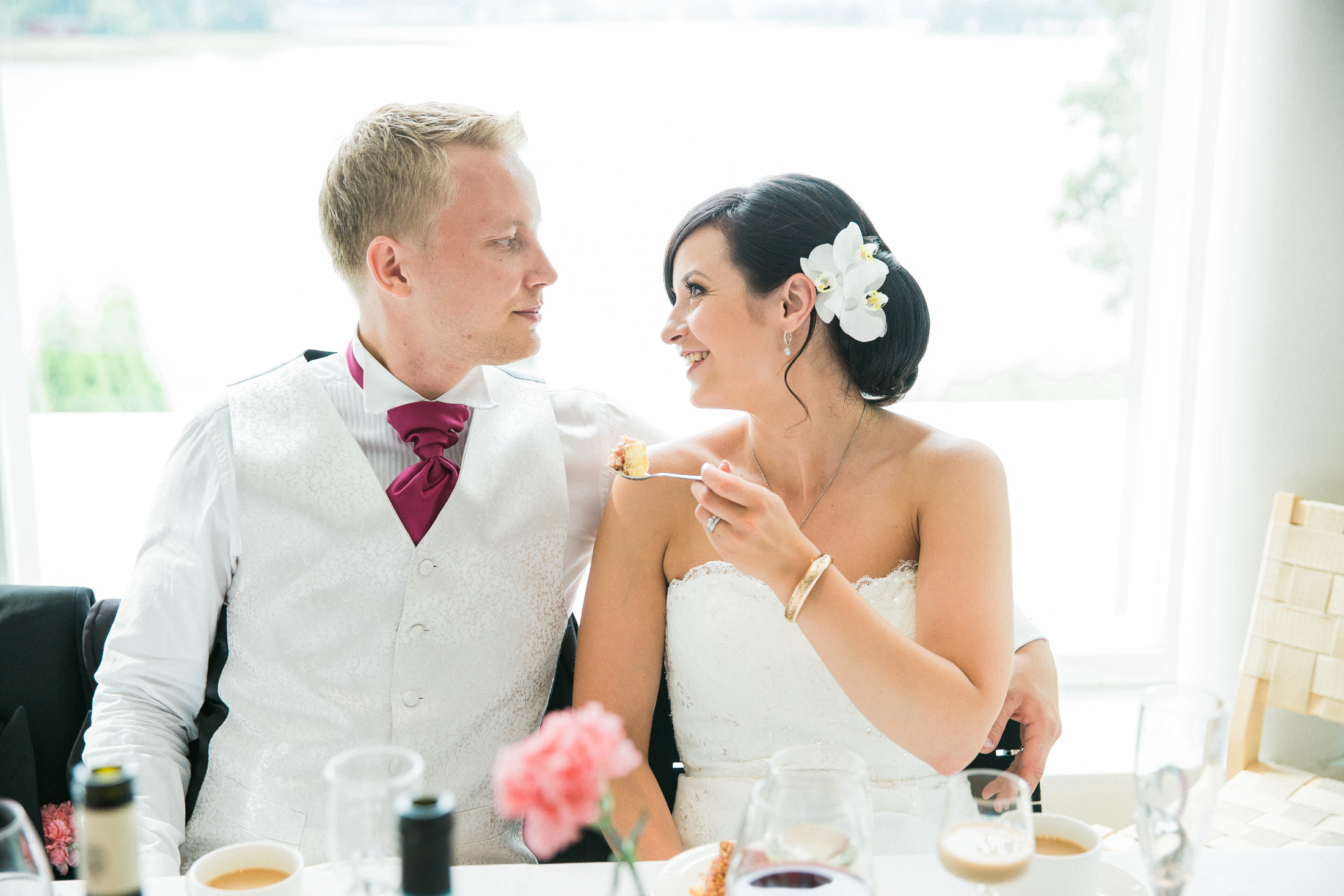 Anniina ja Antti, dokumentaarinen hääkuvaus Villa Katayssa