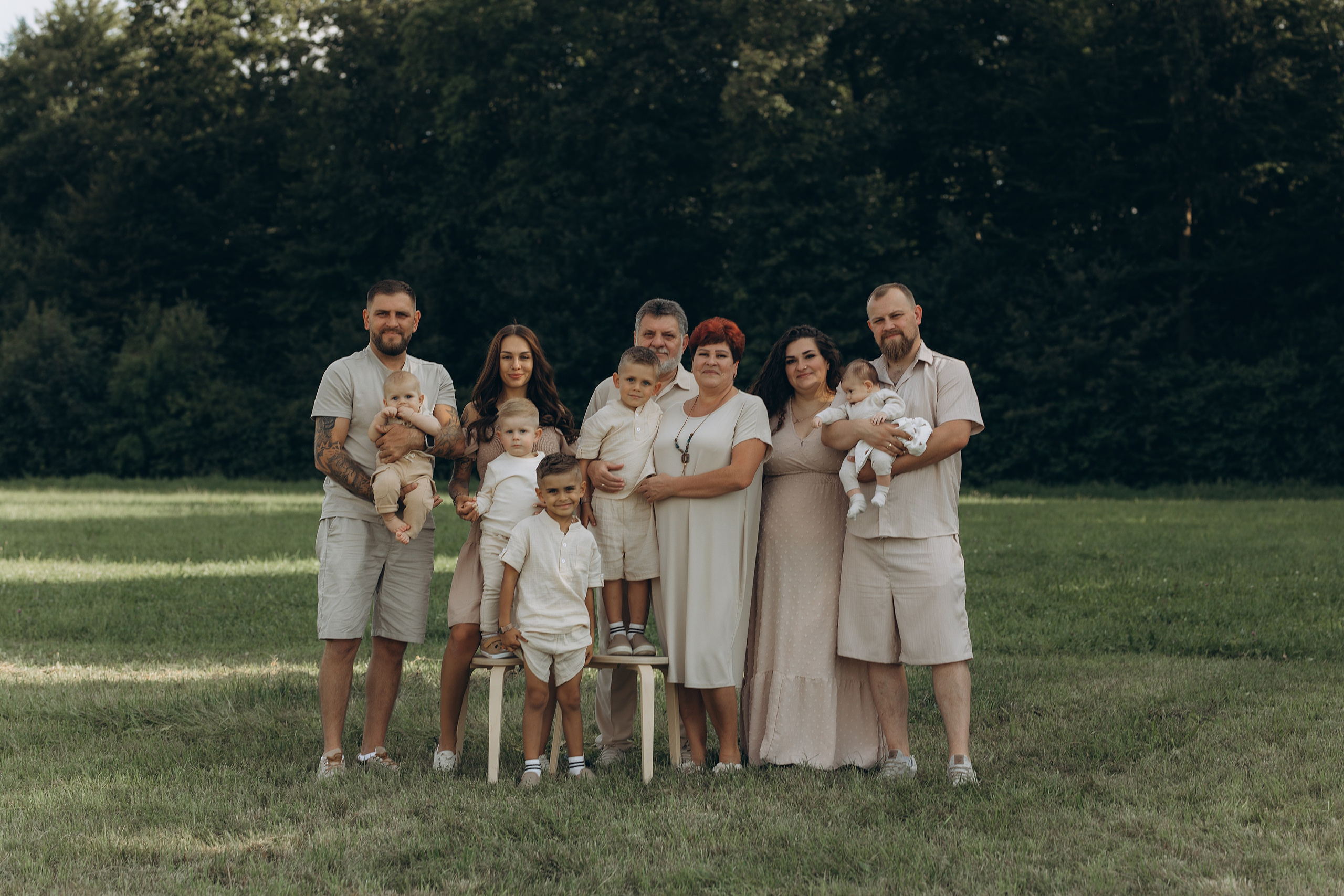 Großes Familienshooting. Семйный и детский фотограф Надин Шмальц