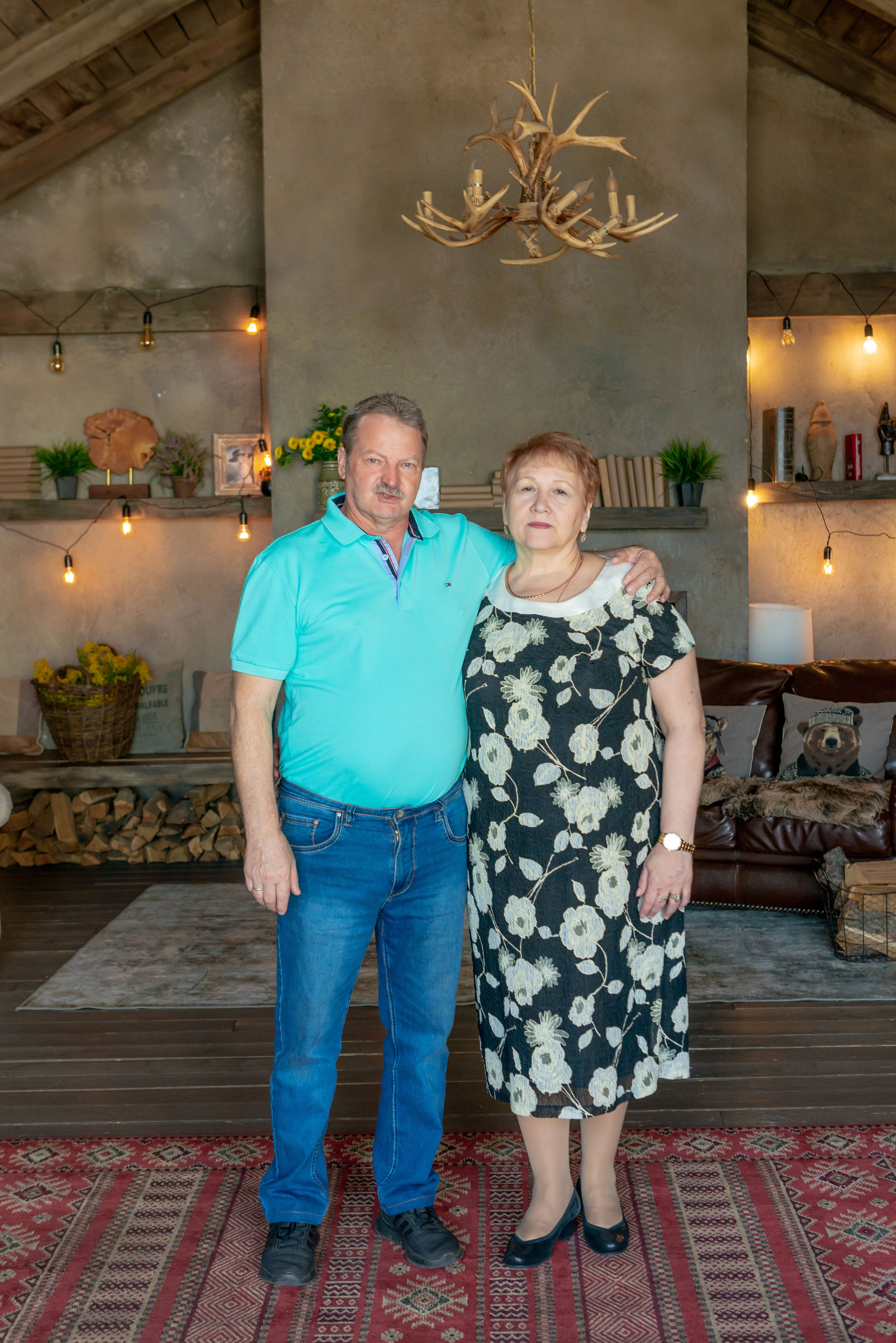 Photosession of a married couple in the studio. FOTÓGRAFO MÉXICO QUINTANA ROO