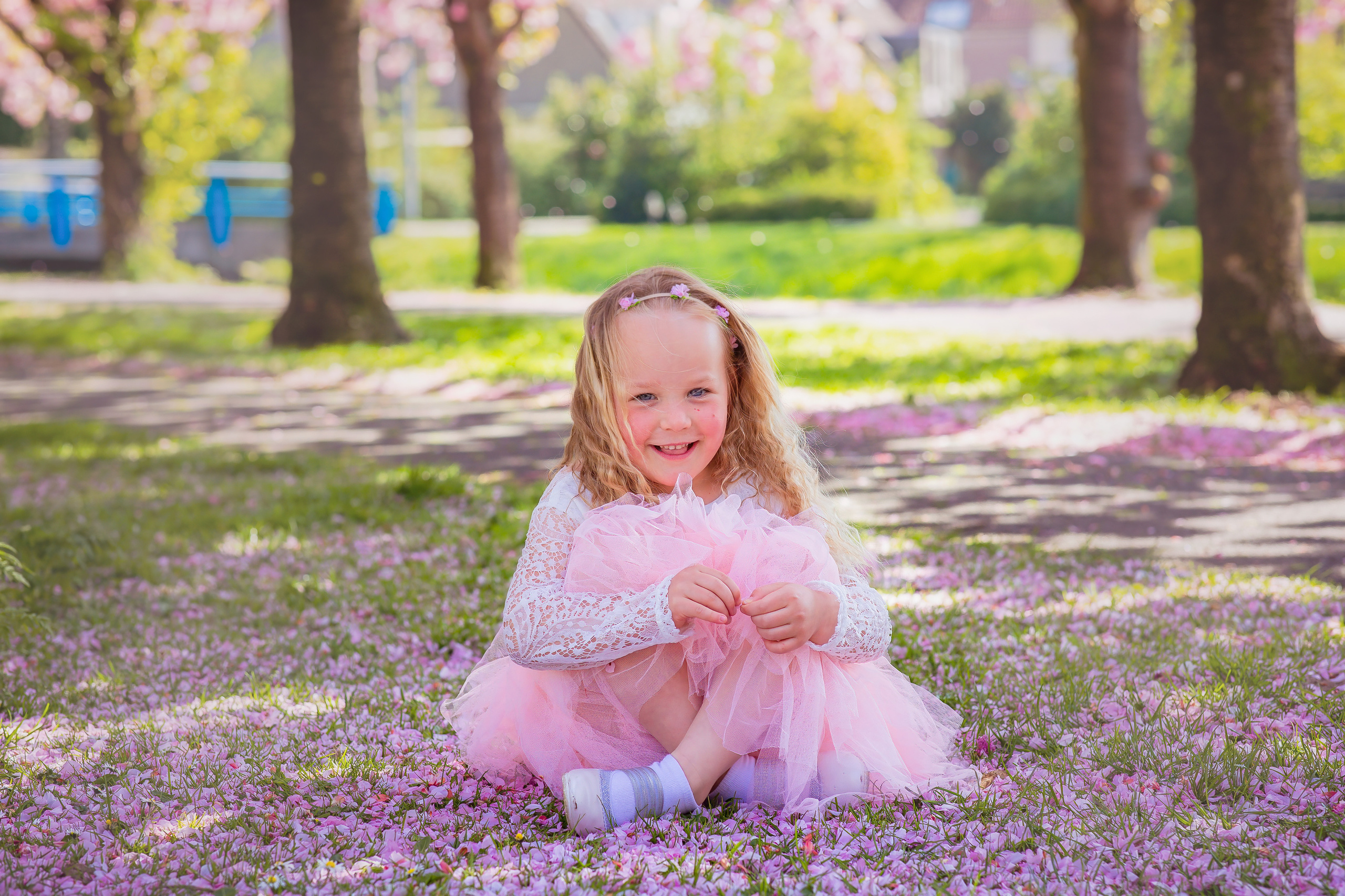 Kinderportret in de natuur.