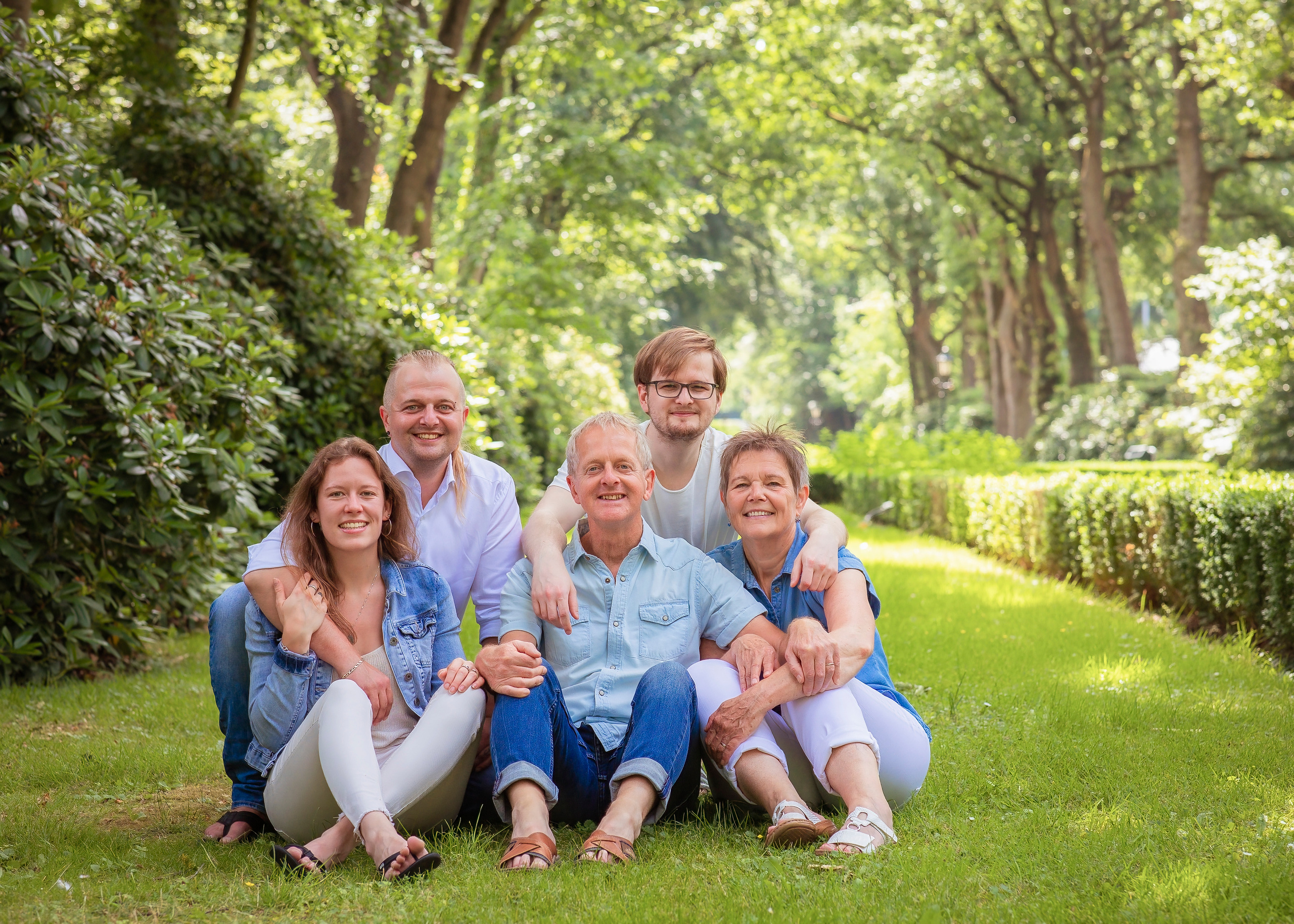 Fotoshoot in de buitenlucht