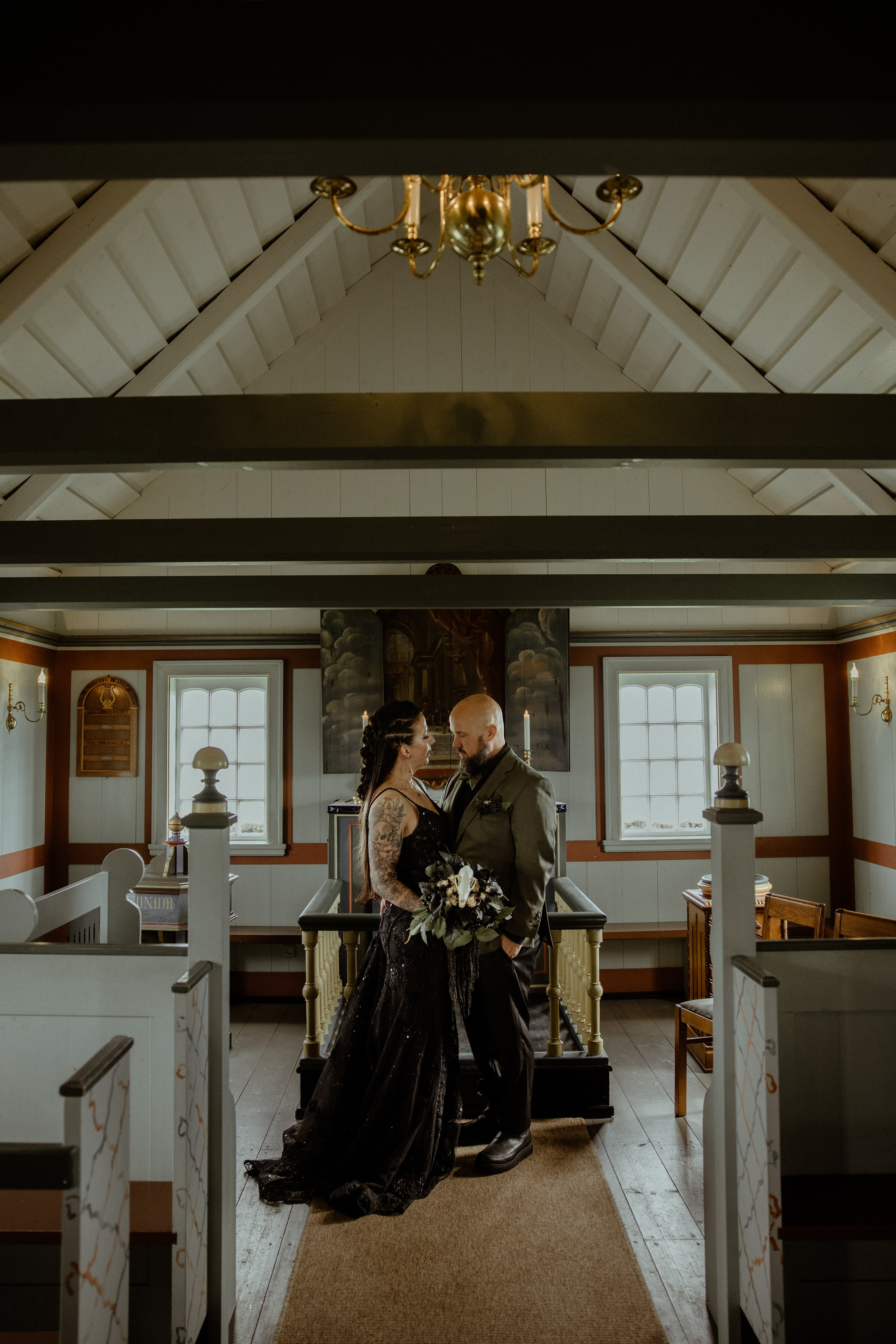 Viking inspired secret elopement in Iceland — wedding in Budir. Iceland elopement photographer & videographer
