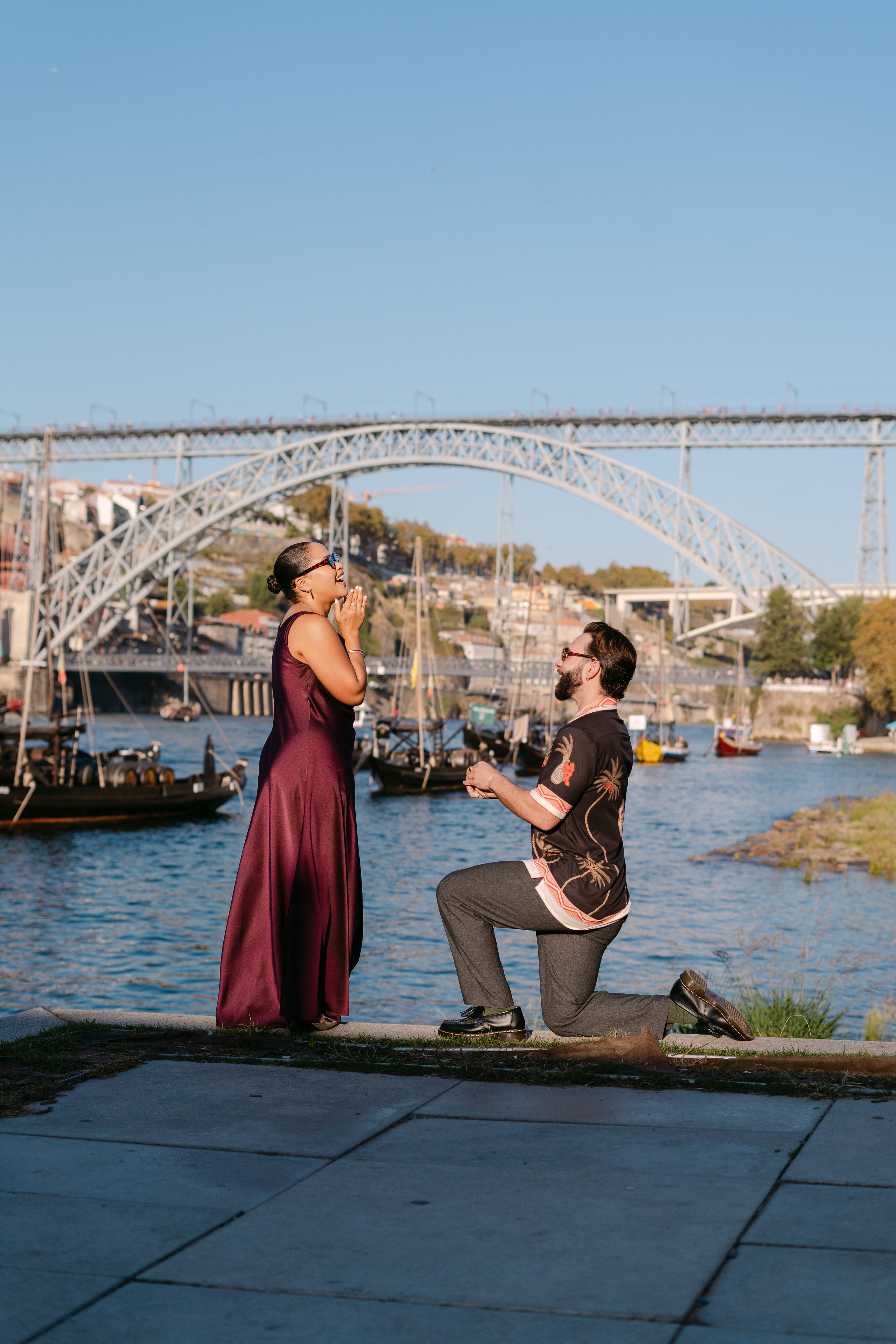 Proposal Photographer in Porto | Surprise Engagement Photography