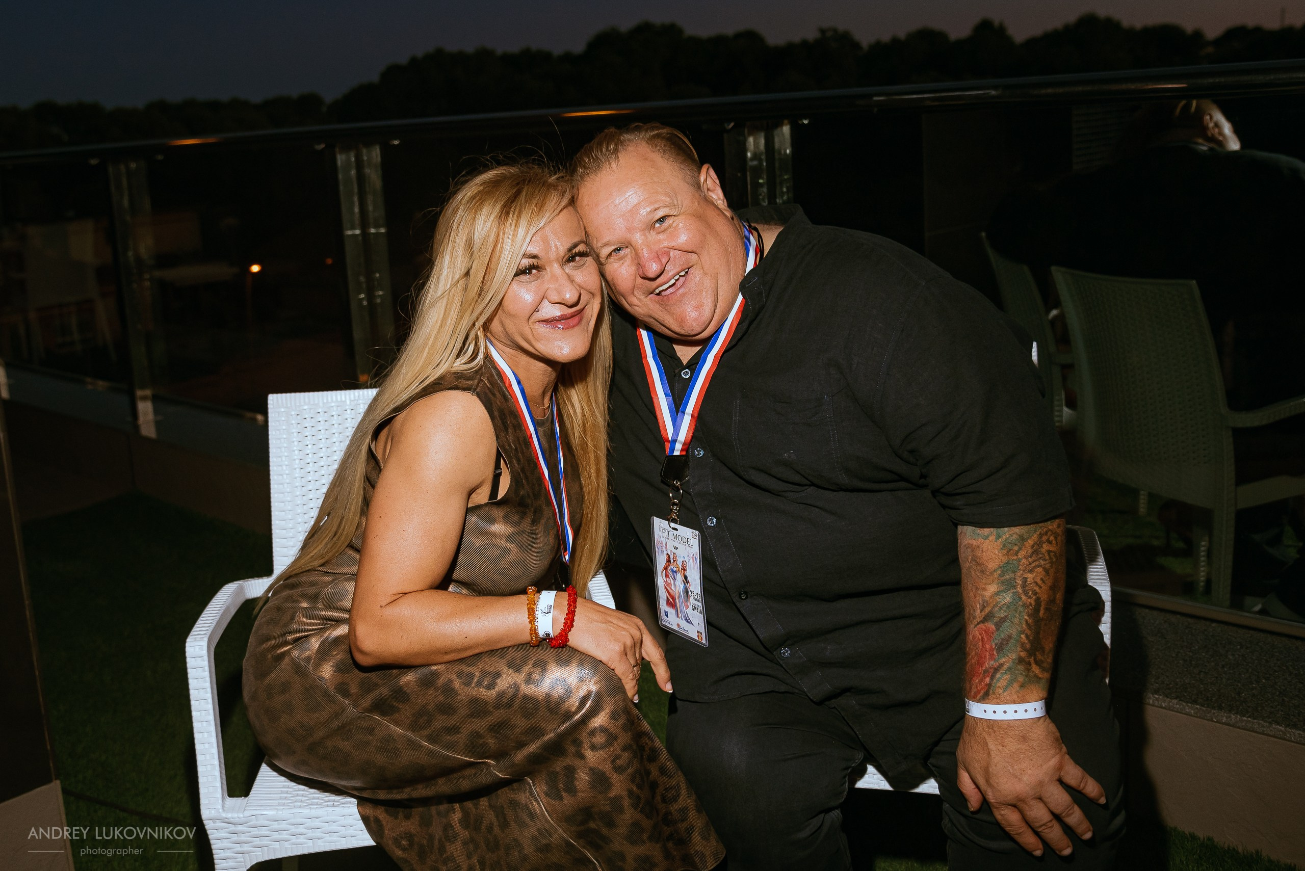 Photoshoot of the IFBB Miss Fit Model Europe 2024 registration in Torrevieja