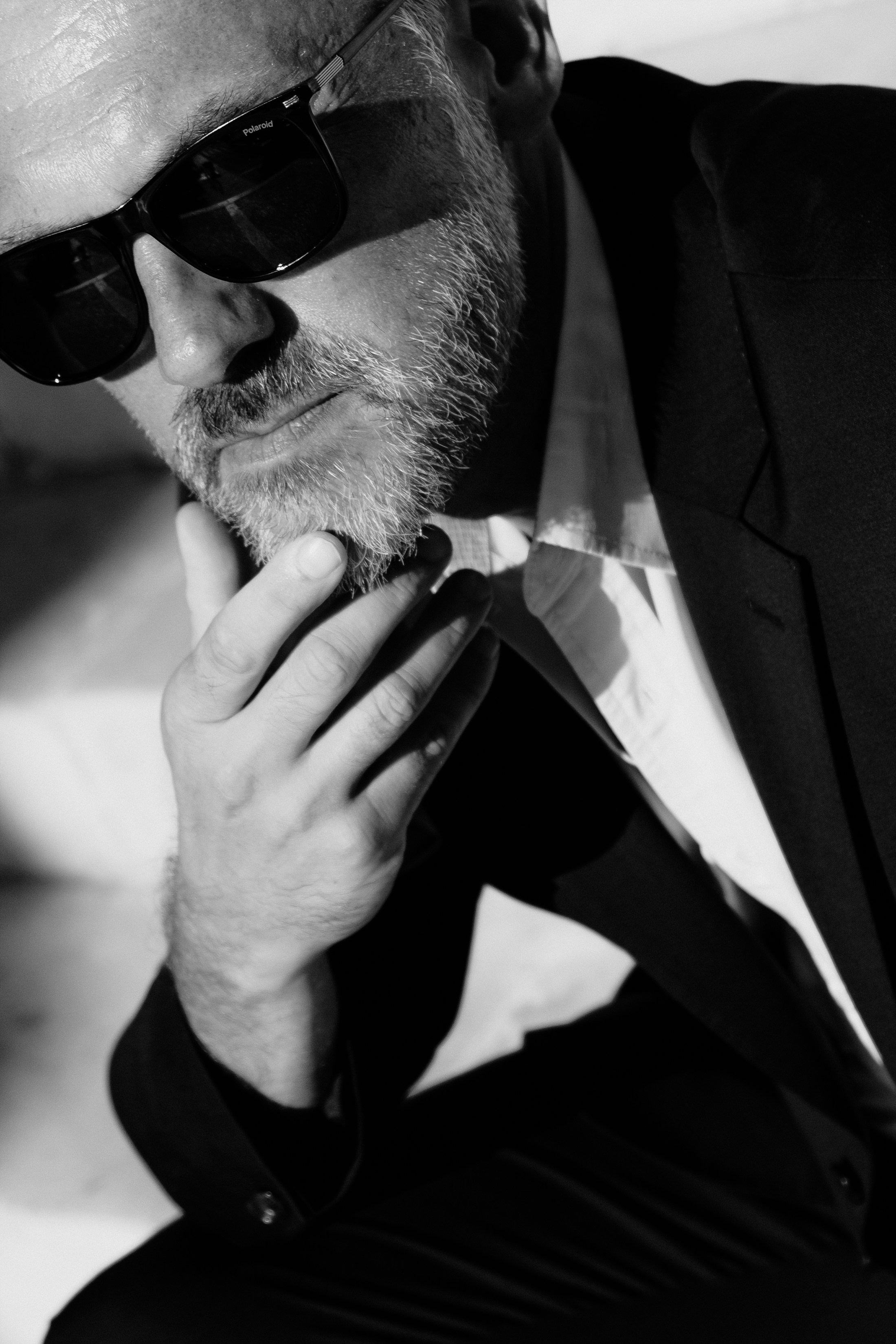 Портретная фотосессия музыканта Robert Skarsbakk в старом городе Аликанте для обложки альбома — Фотограф Андрей Луковников