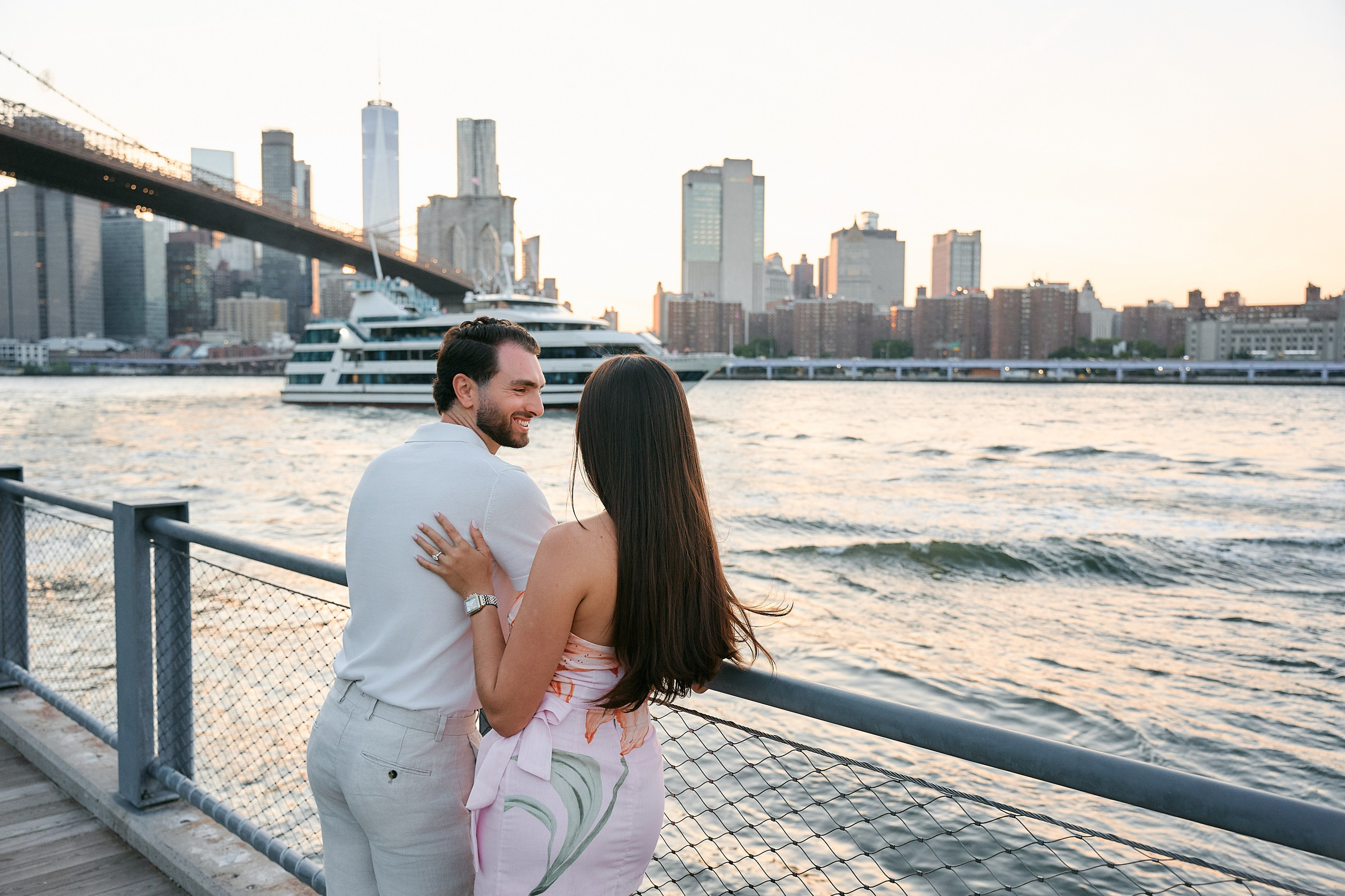 Surprise Proposal in New York. Professional Wedding and event photographer USA New York