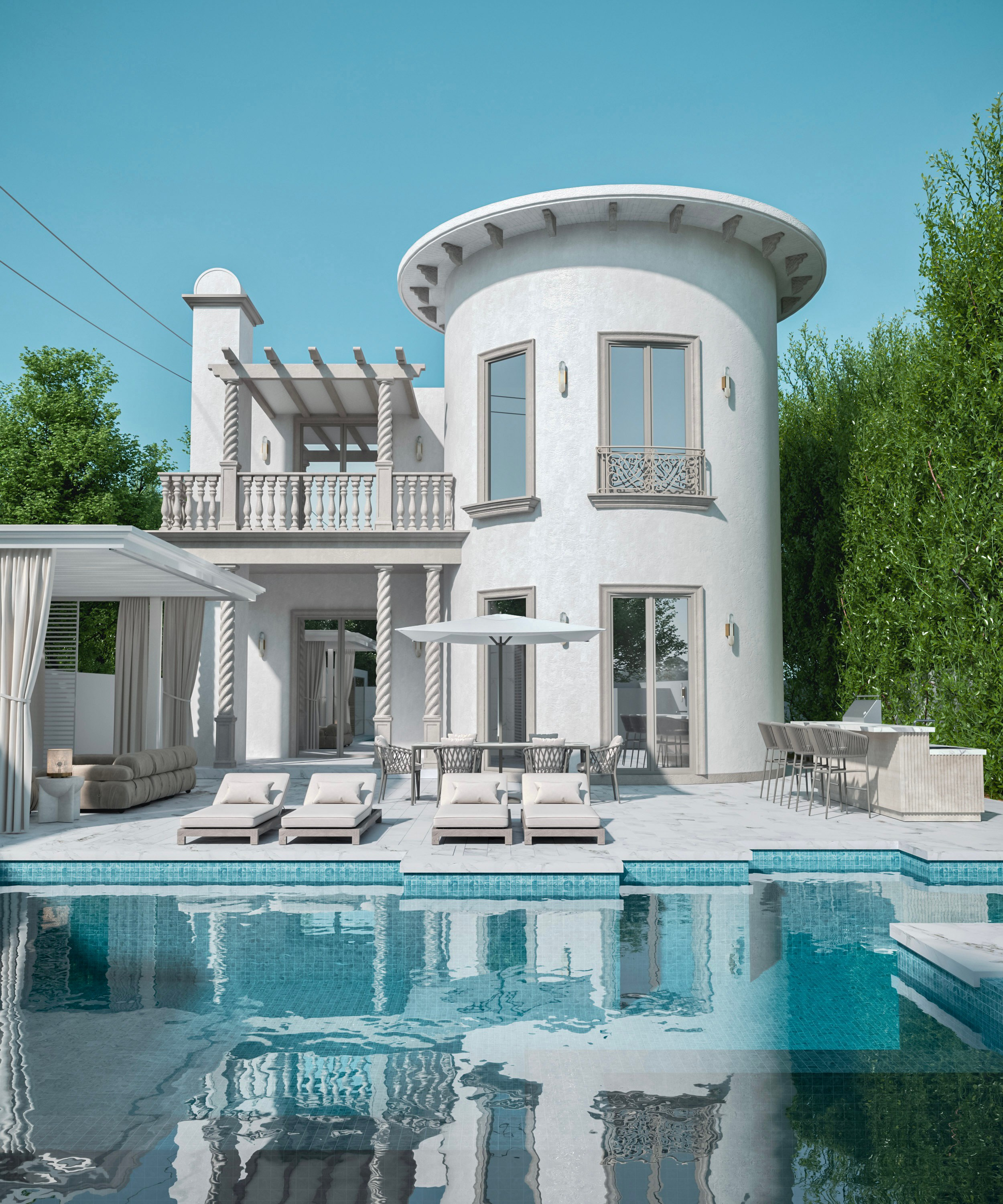 Backyard Paradise. Liana Hasratyan | Architectural and Interior Design
