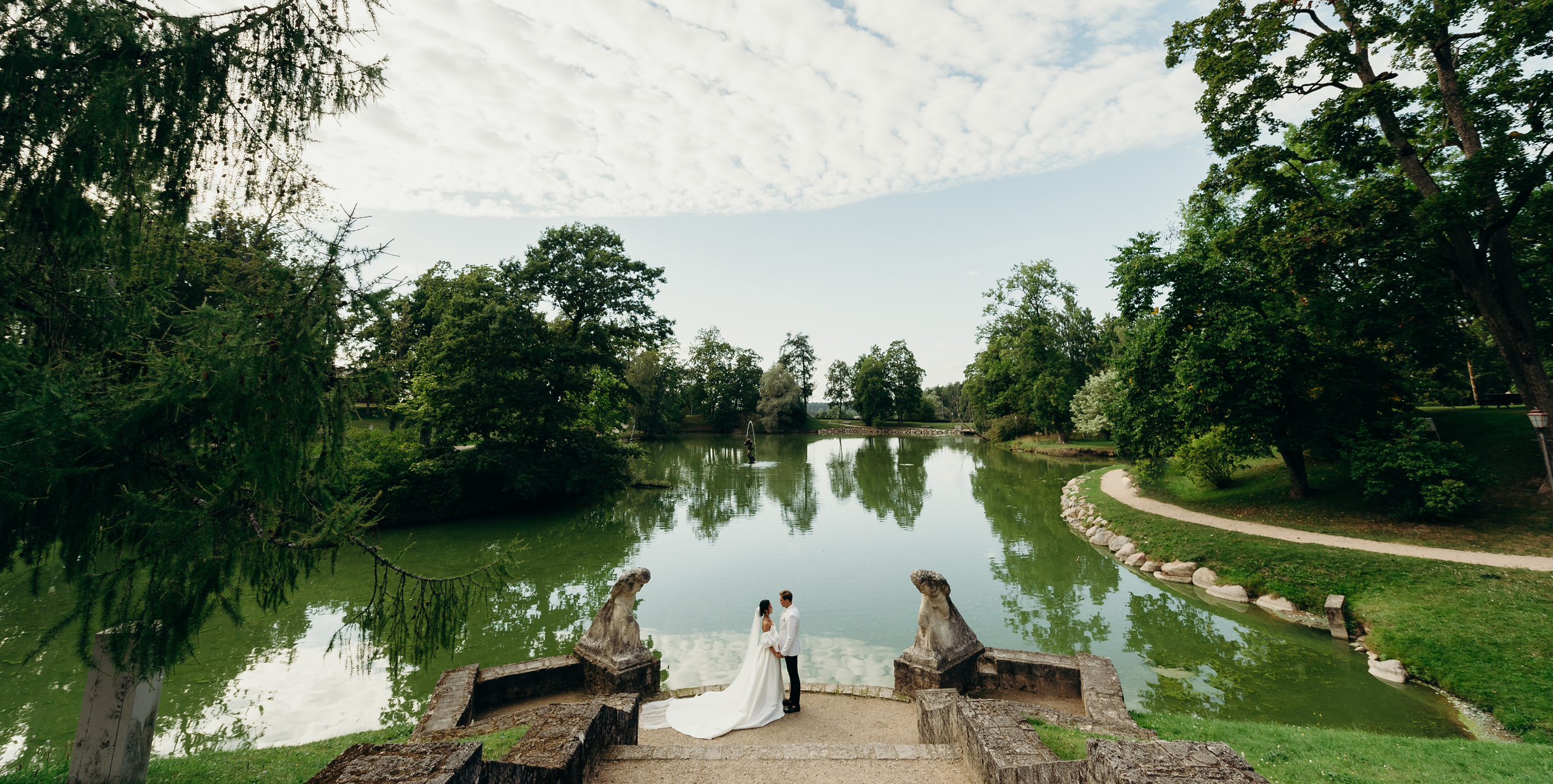 Kāzas Cēsīs, Villa Santa. Kāzu fotogrāfs Rīgā — Vjačeslavs Lučņenkovs