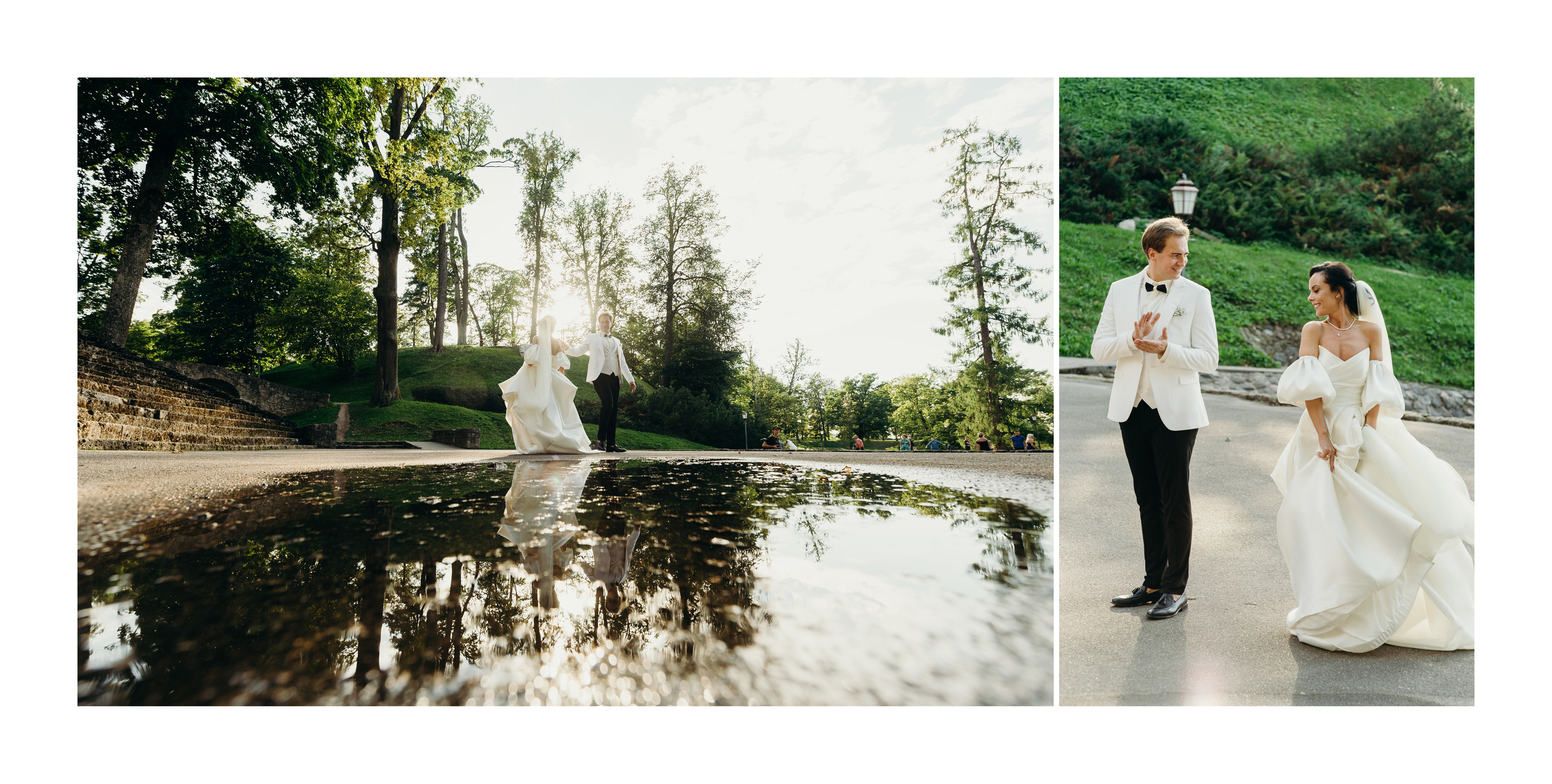 Kāzas Cēsīs, Villa Santa. Kāzu fotogrāfs Rīgā — Vjačeslavs Lučņenkovs