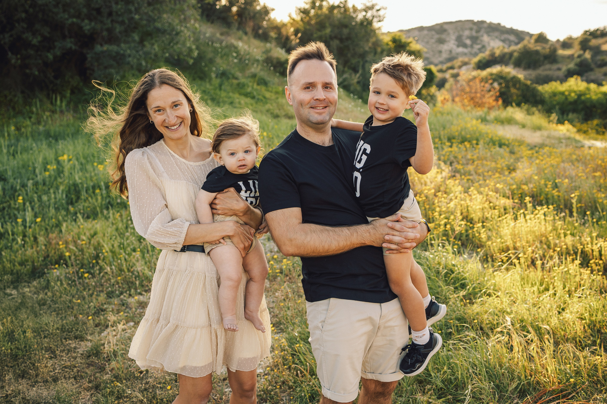 Family photoshoot. Photographer in Cyprus