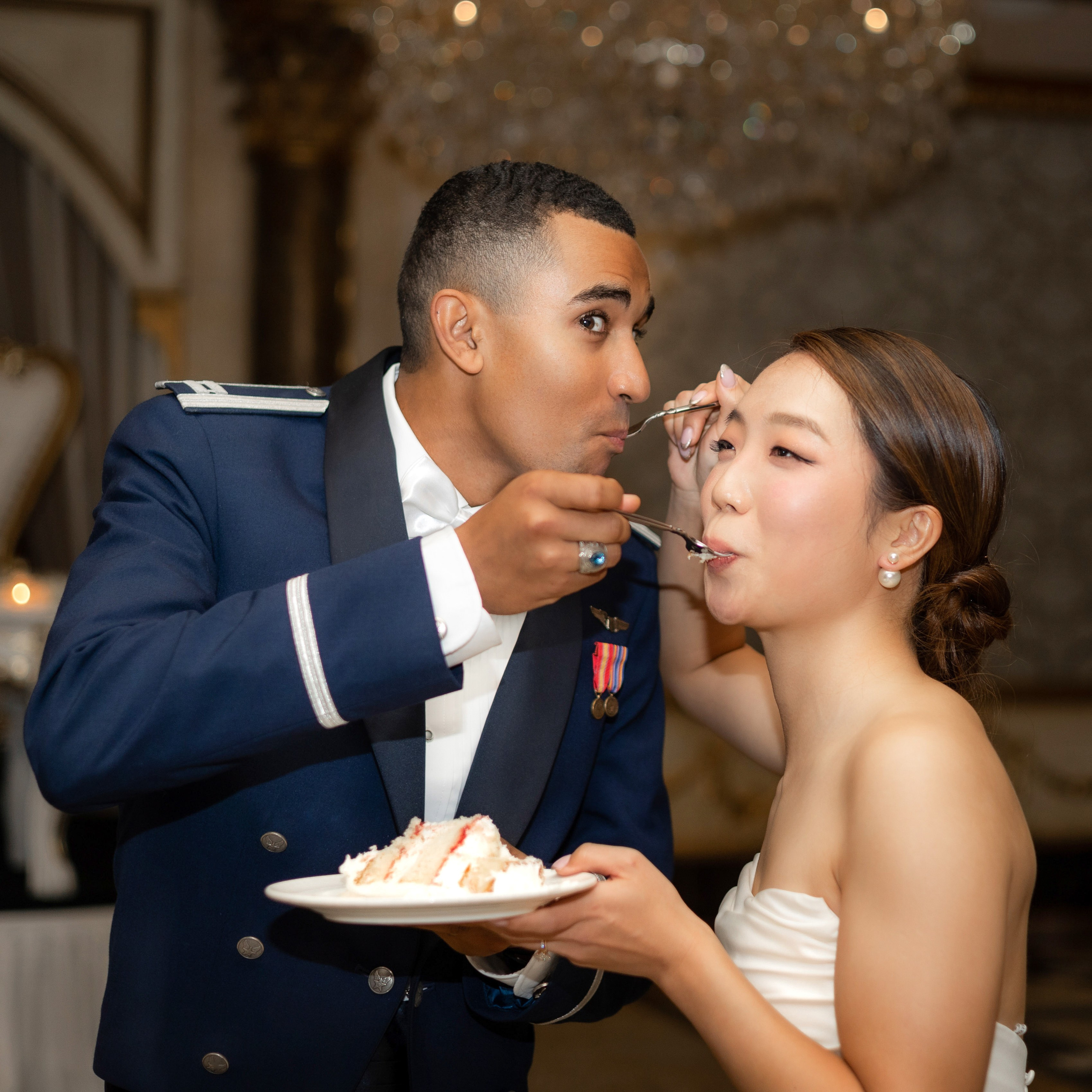 Conner Wiburn & Esther Roh in The Venetian in Garfield, NJ. Wedding Photo & Video