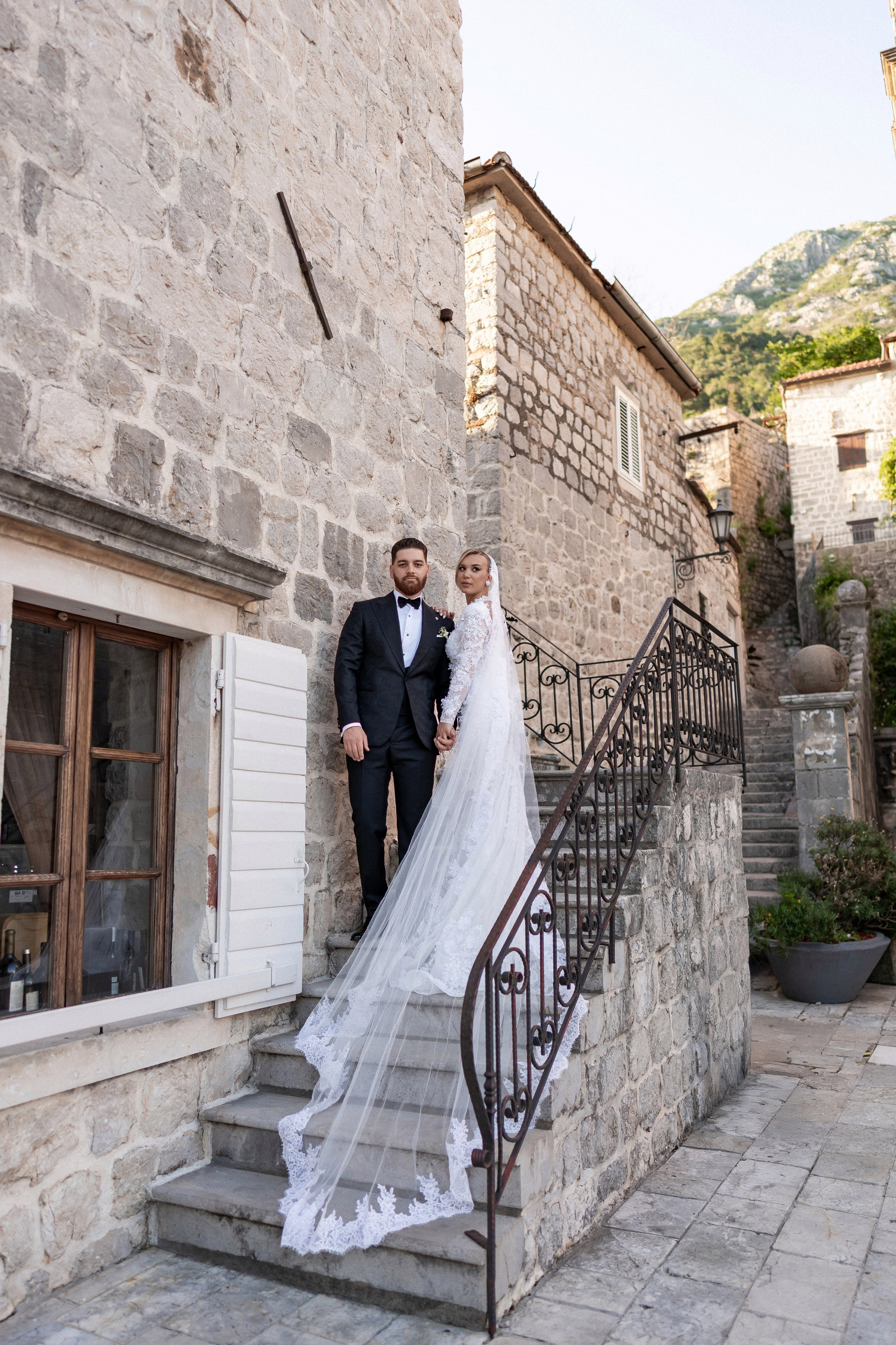 Photographer in Perast Montenegro