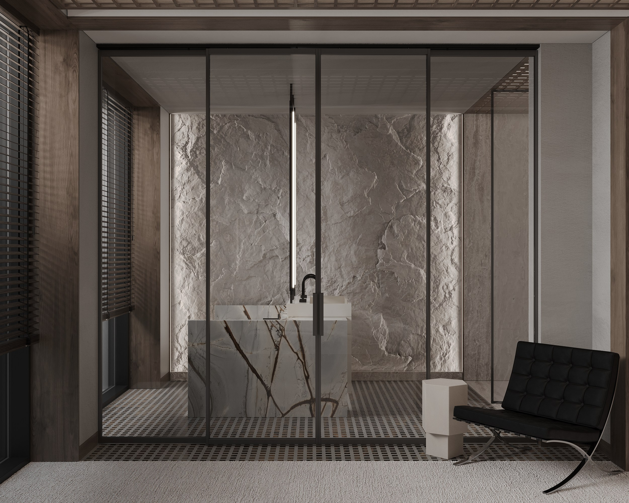 Wooden Oasis Pt.2. Simple Archs — high quality visualizations for your interior projects