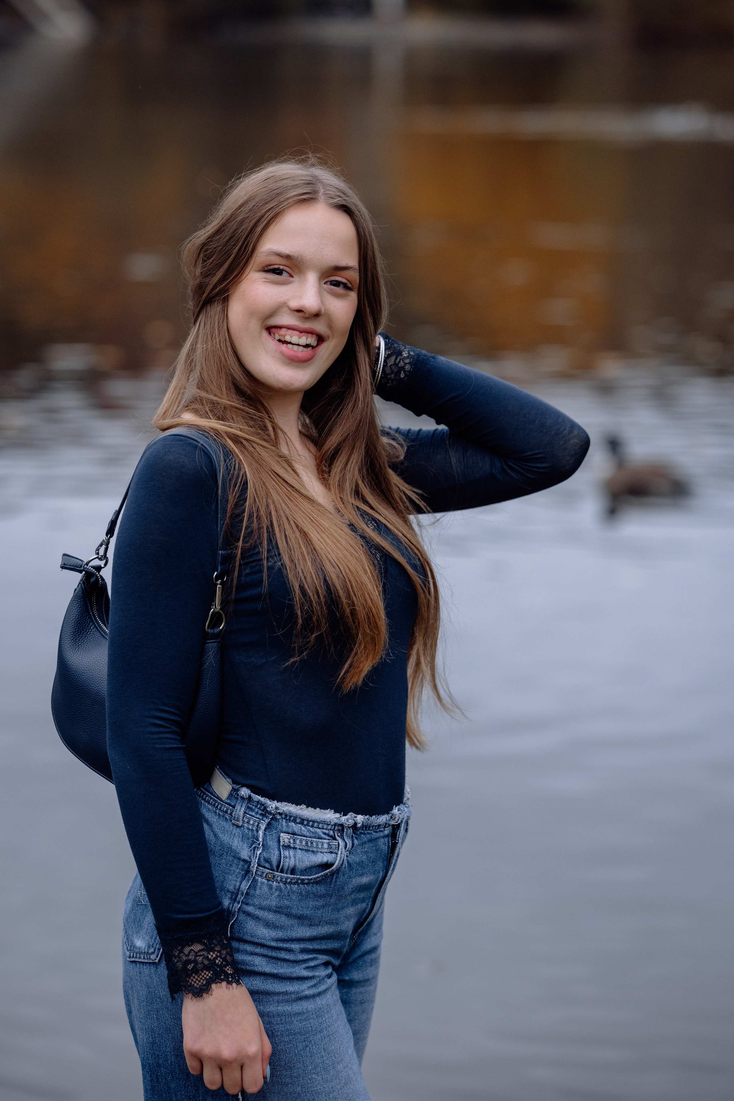 Fotoshooting im West Park. Hochzeitsfotograf München Taufe Familienfotograf Tanja Mauke