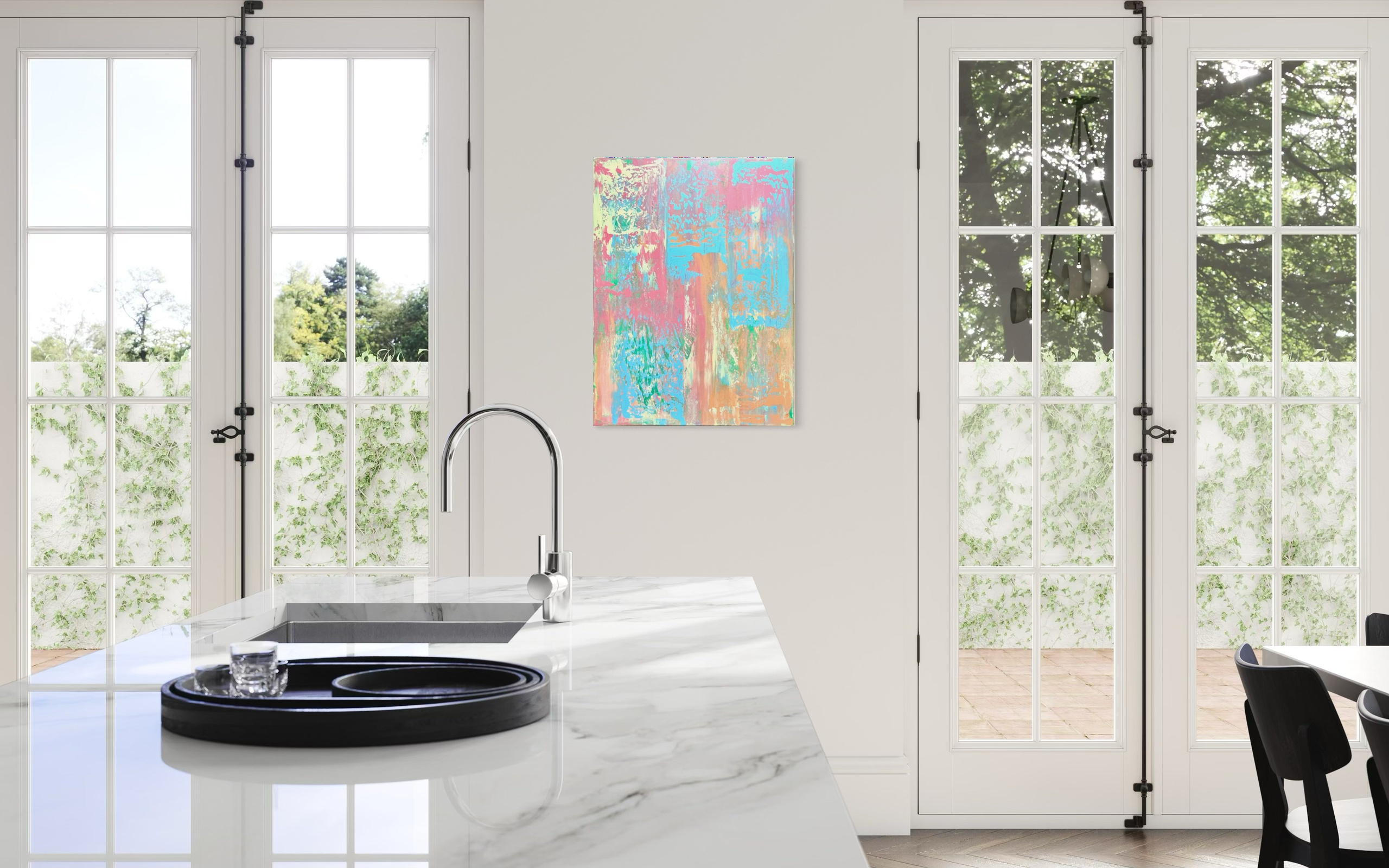 Harmony of Colors – Abstrakte Acrylmalerei | Manuela Eschbaum