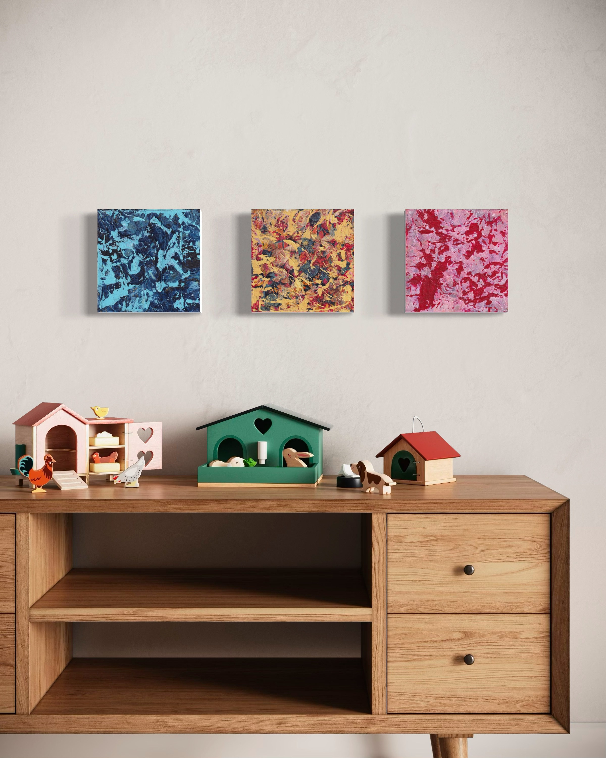 Tapestry Dreams – Abstrakte Acrylmalerei | Manuela Eschbaum