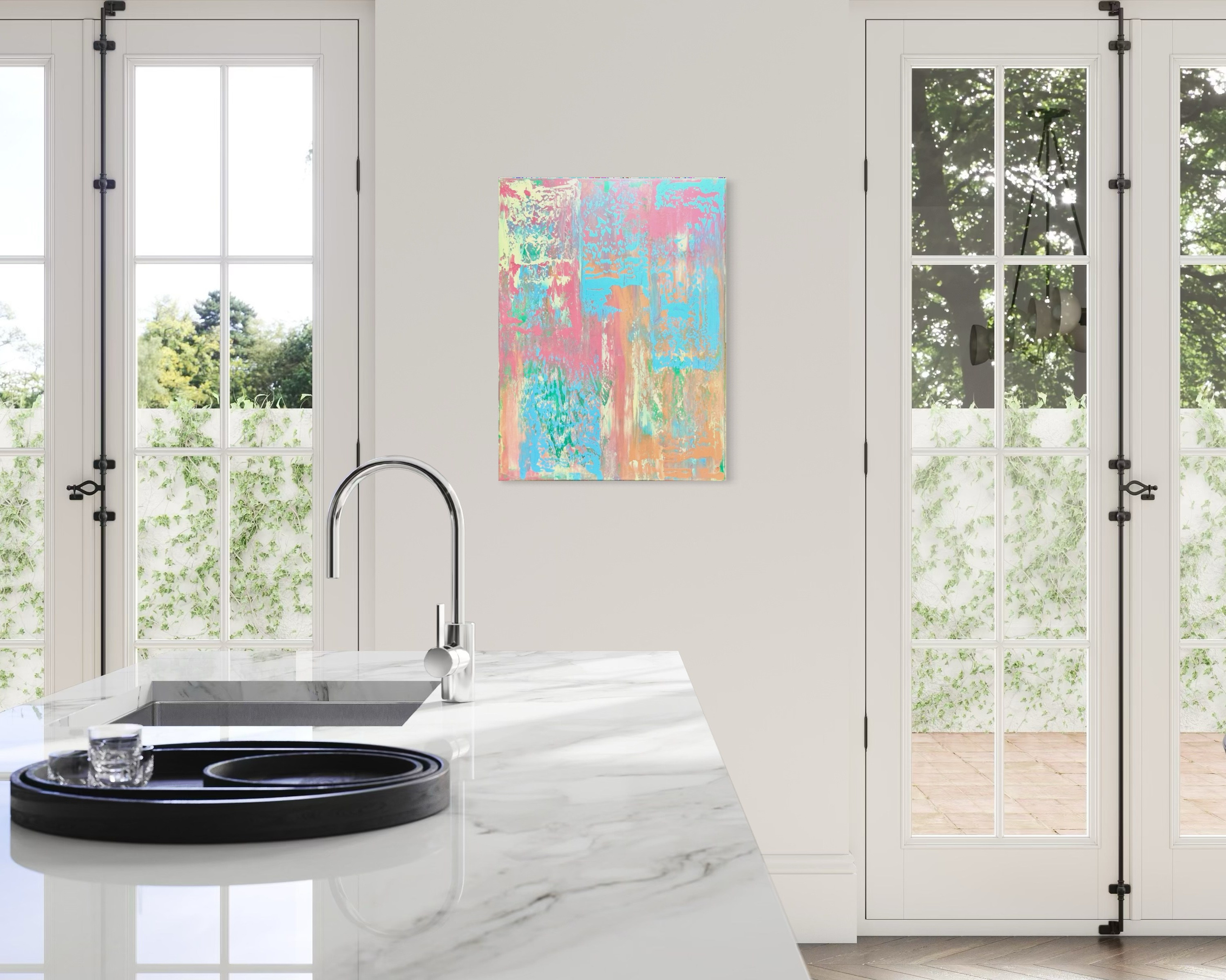 Harmony of Colors – Abstrakte Acrylmalerei | Manuela Eschbaum