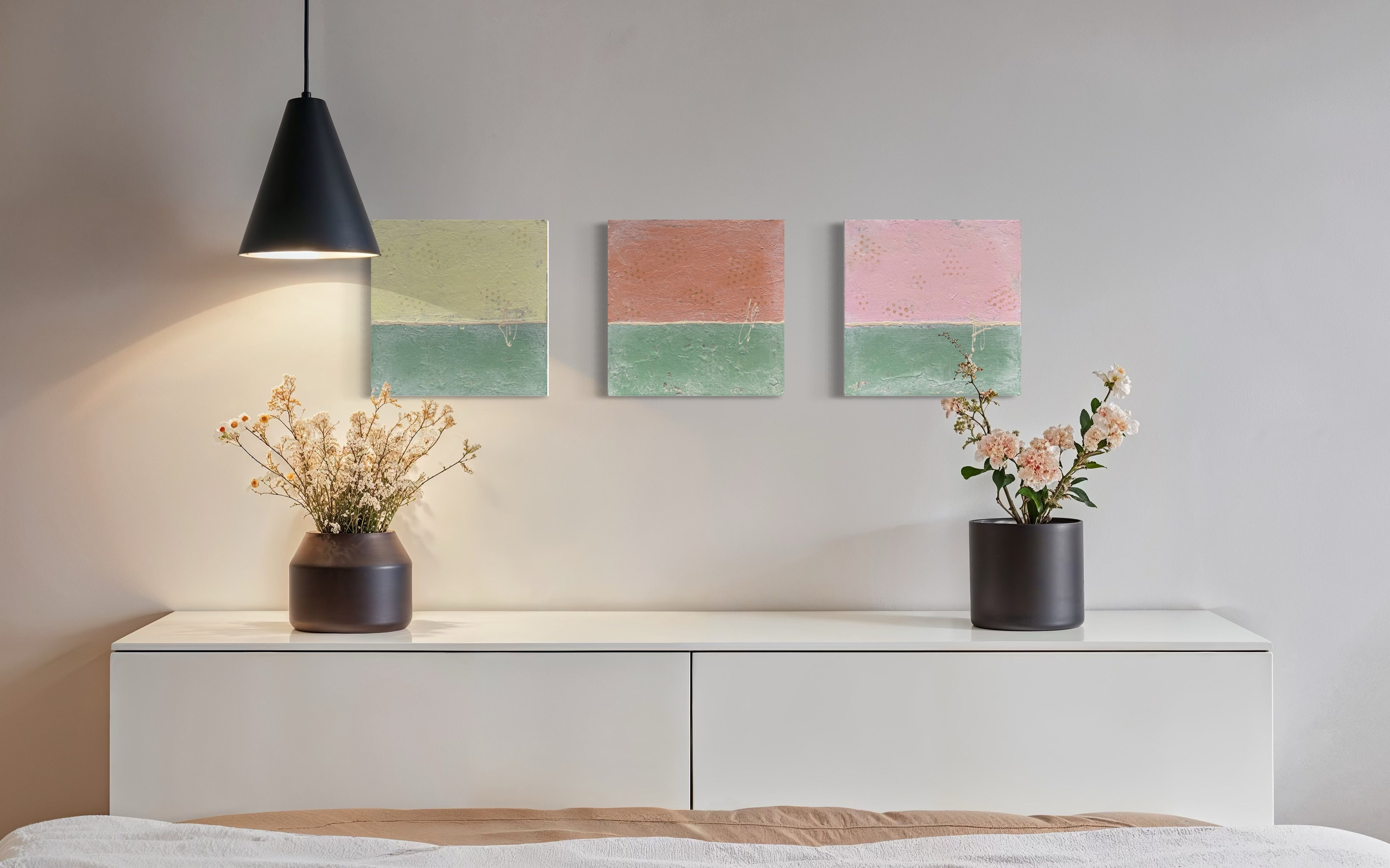Retro Serie – Abstrakte Acrylmalerei | Manuela Eschbaum