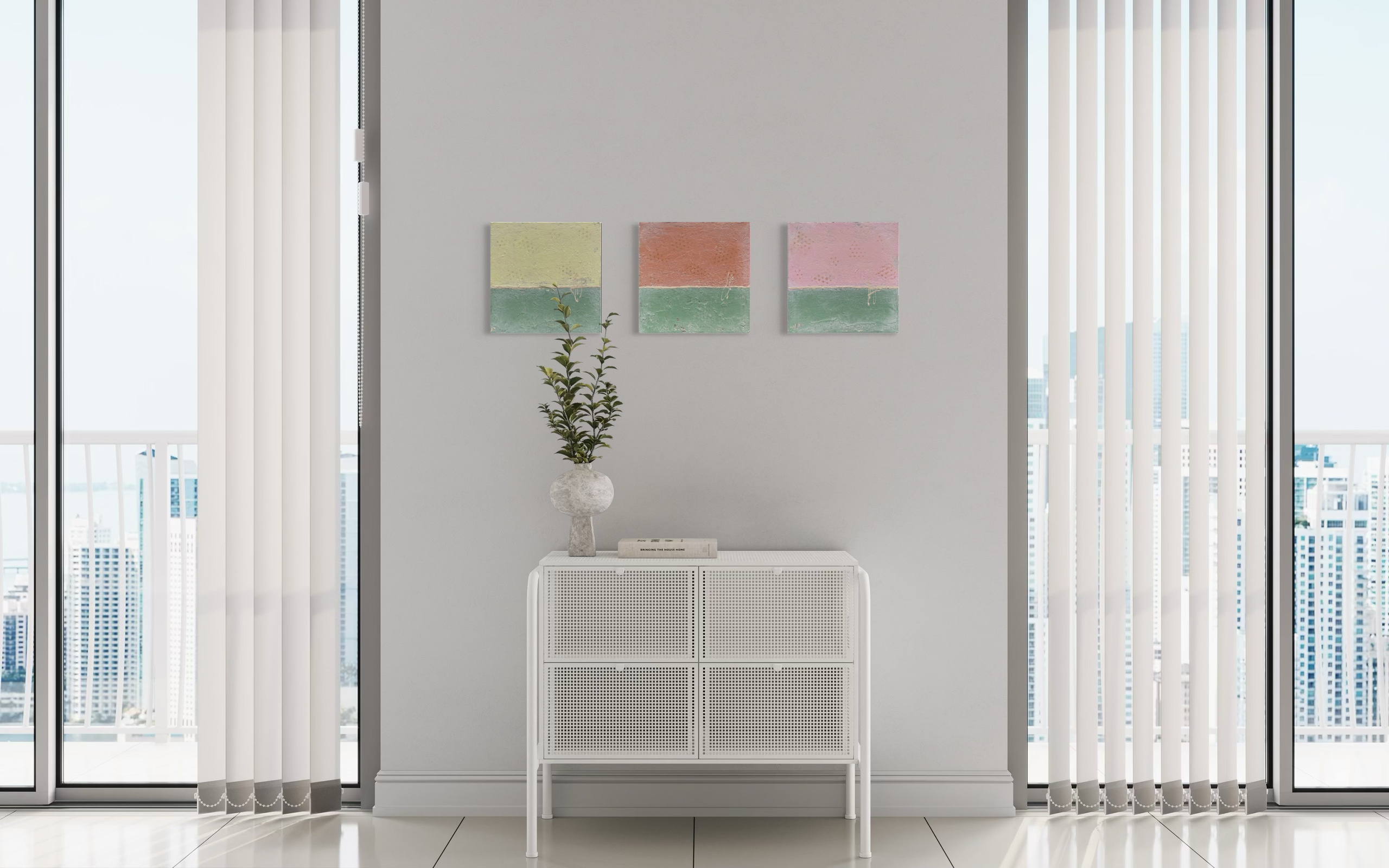 Retro Serie – Abstrakte Acrylmalerei | Manuela Eschbaum